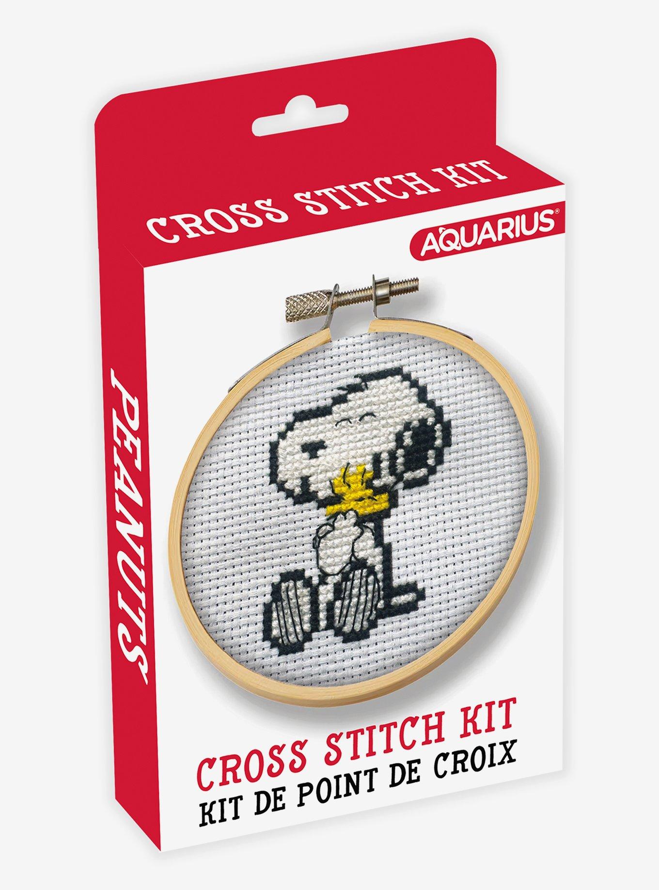Peanuts Snoopy & Woodstock Cross Stitch Kit, , hi-res