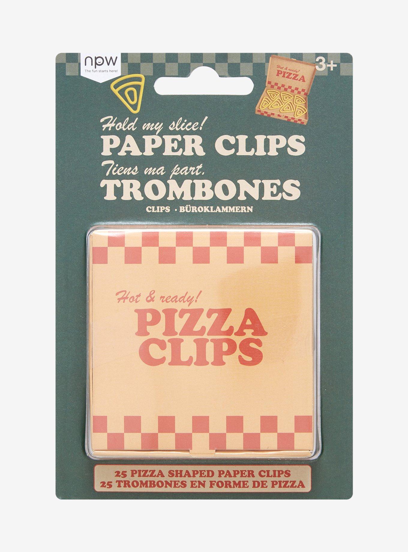 Pizza Slice Paper Clip Set, , hi-res