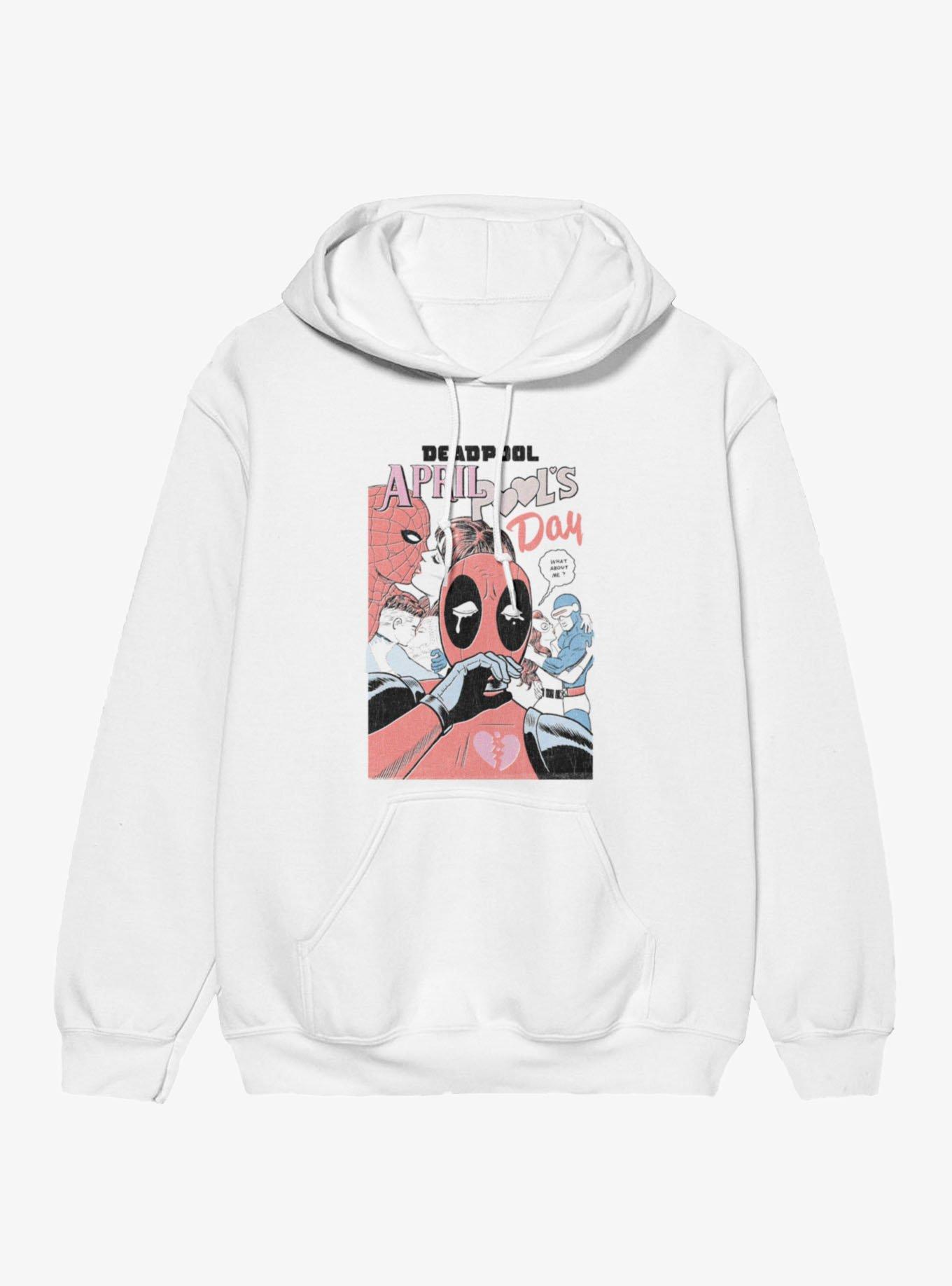Marvel Deadpool April Pool's Day Love Couples Hoodie, , hi-res