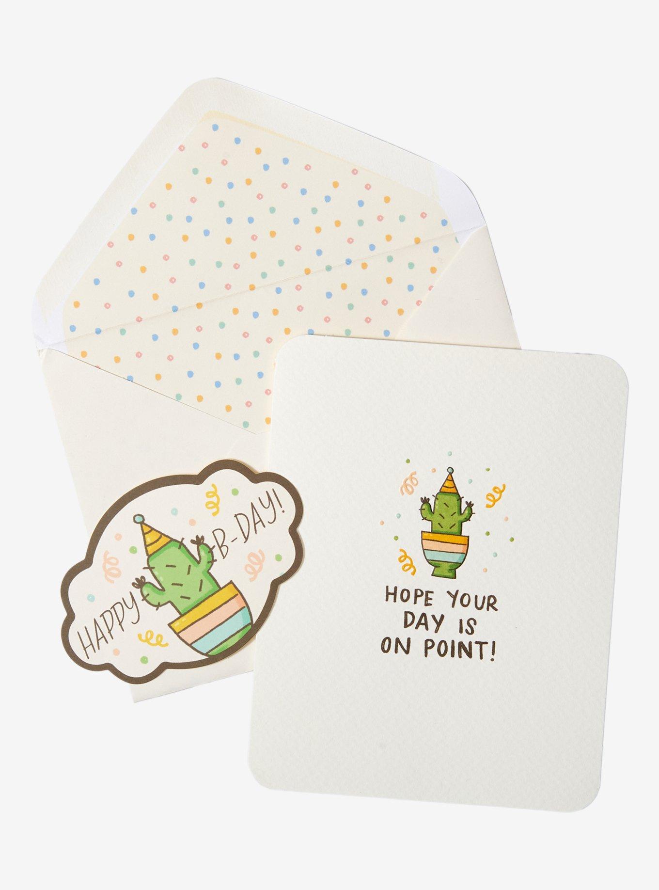 Studio Oh! Cactus Birthday Deluxe Greeting Card, , hi-res
