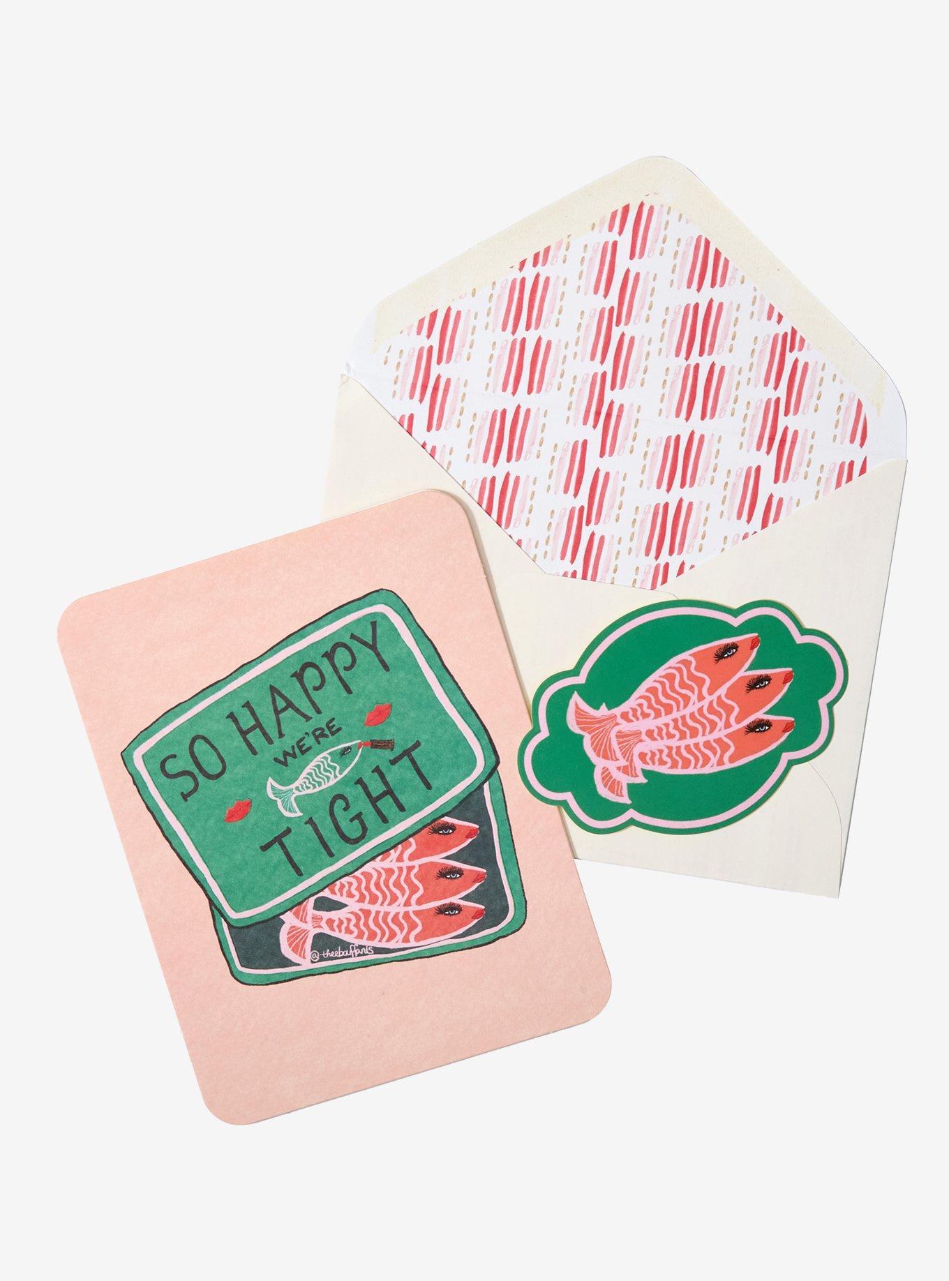 Studio Oh! Happy We're Tight Deluxe Greeting Card, , hi-res