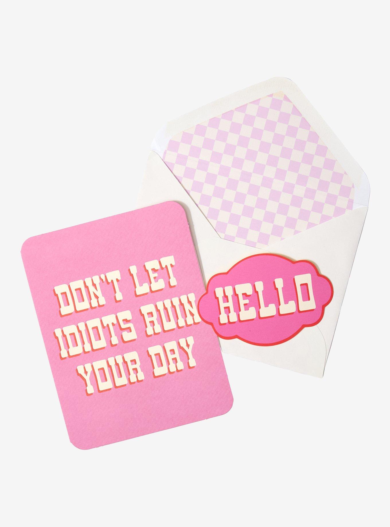 Studio Oh! Idiots Ruin Day Deluxe Greeting Card, , hi-res