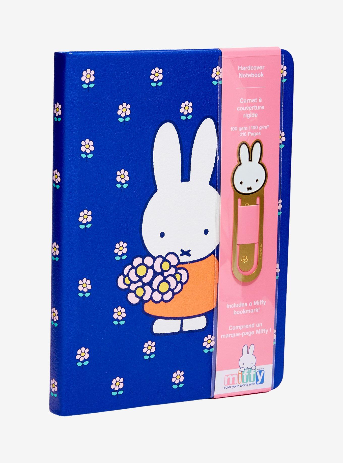 Miffy Floral Notebook With Bookmark, , hi-res