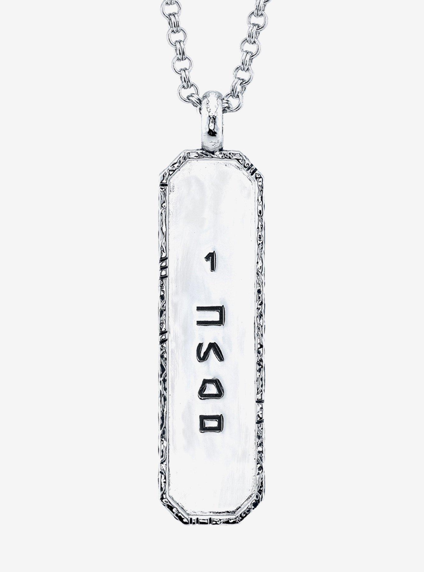 Star Wars X RockLove Galactic Forge I Know Necklace (Brass), , hi-res