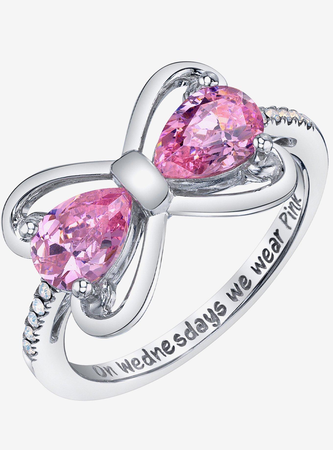 Mean Girls X RockLove Crystal Bow Ring
