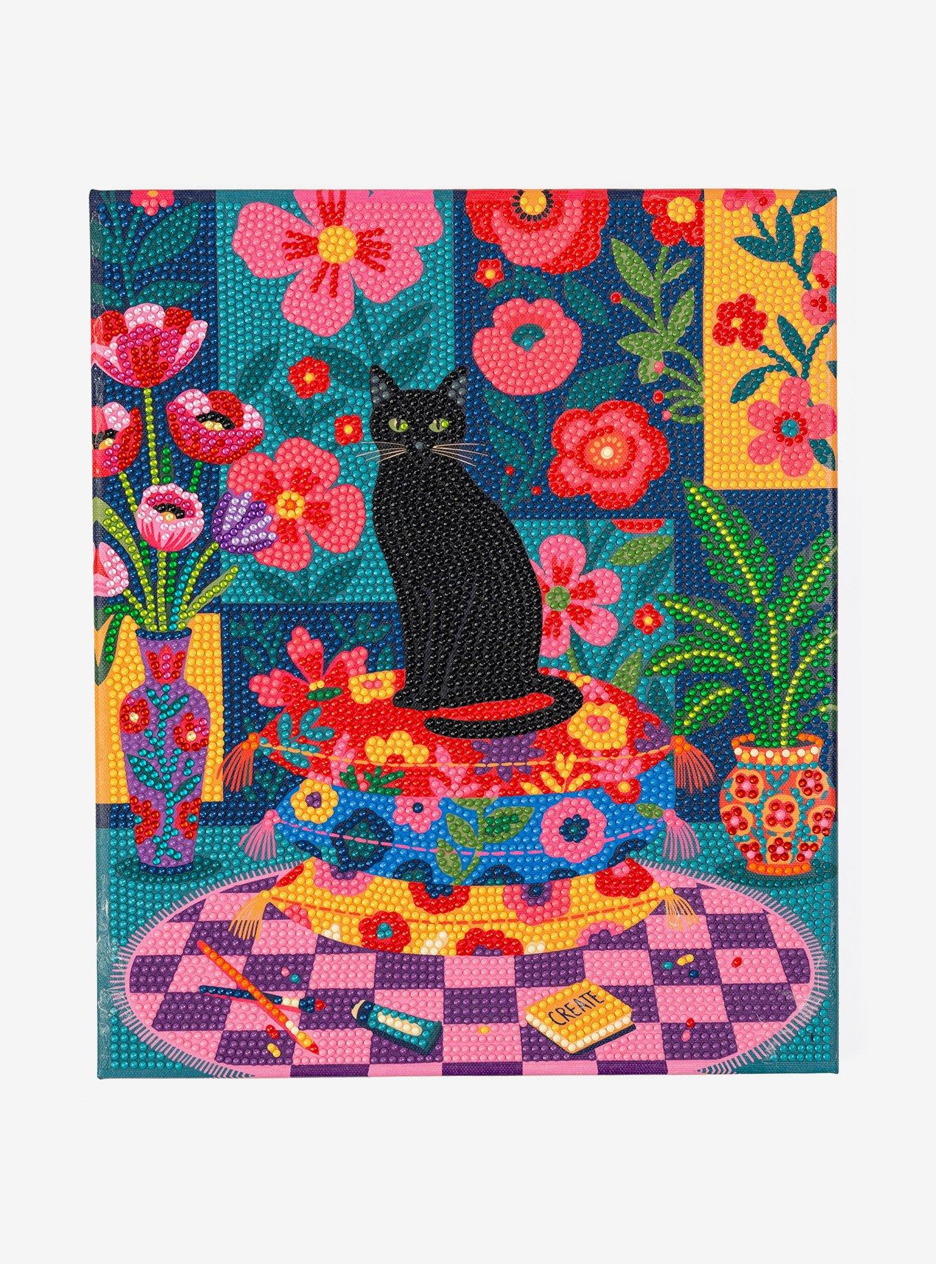 Caft Hero Pixel Pop Studio Cat Diamond Art Kit, , hi-res