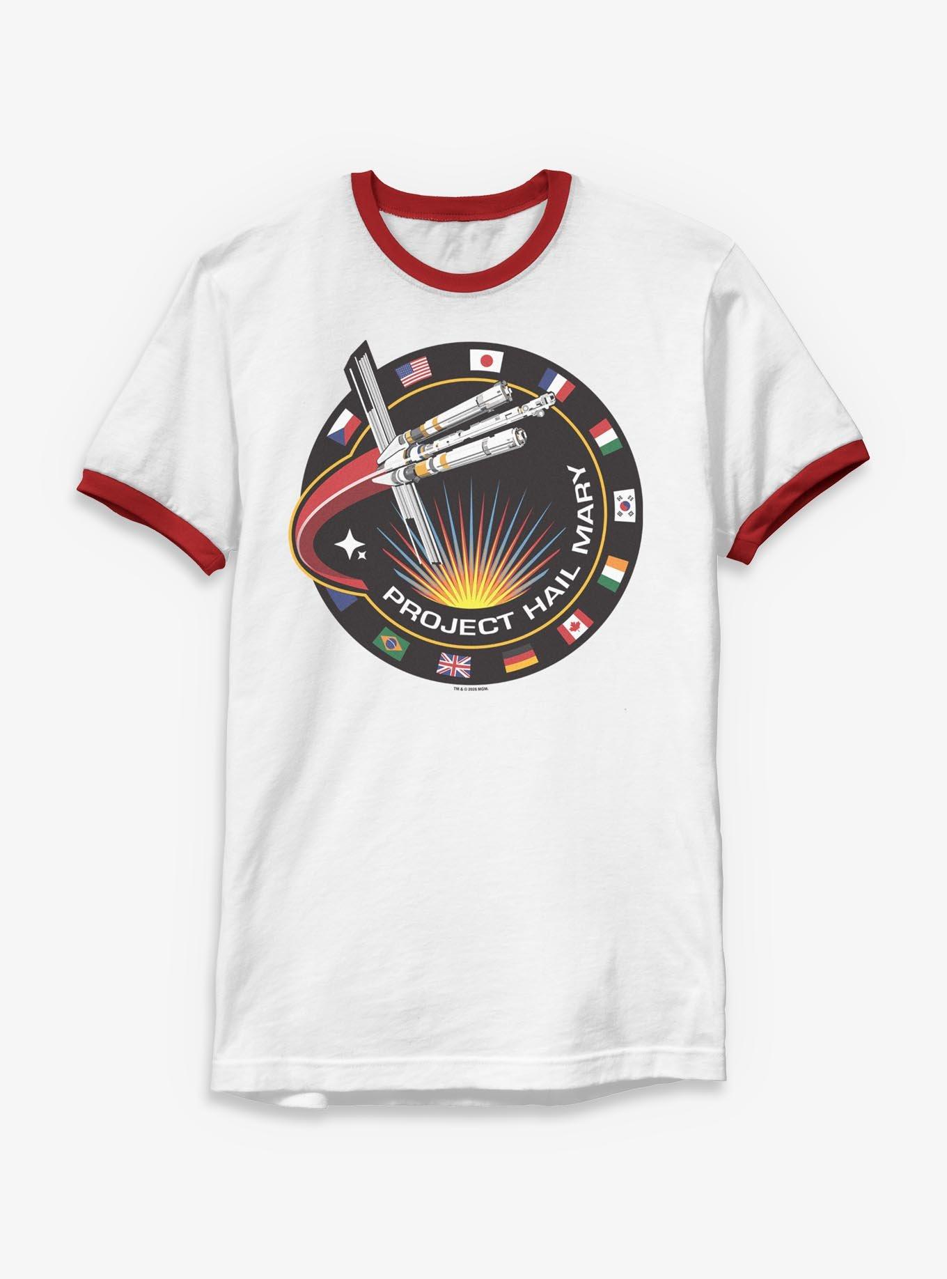 Project Hail Mary Worldwide Logo Ringer T-Shirt, , hi-res