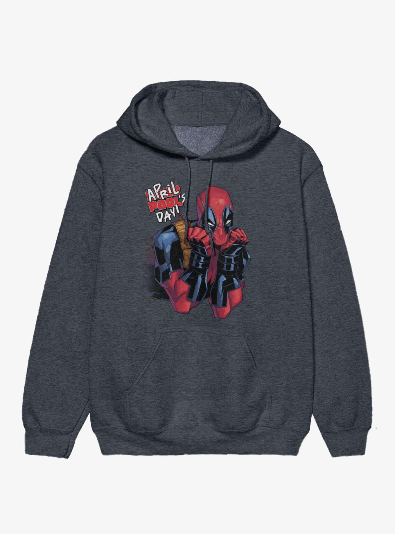 Marvel Deadpool April Pool's Day Cute Stare Hoodie, , hi-res