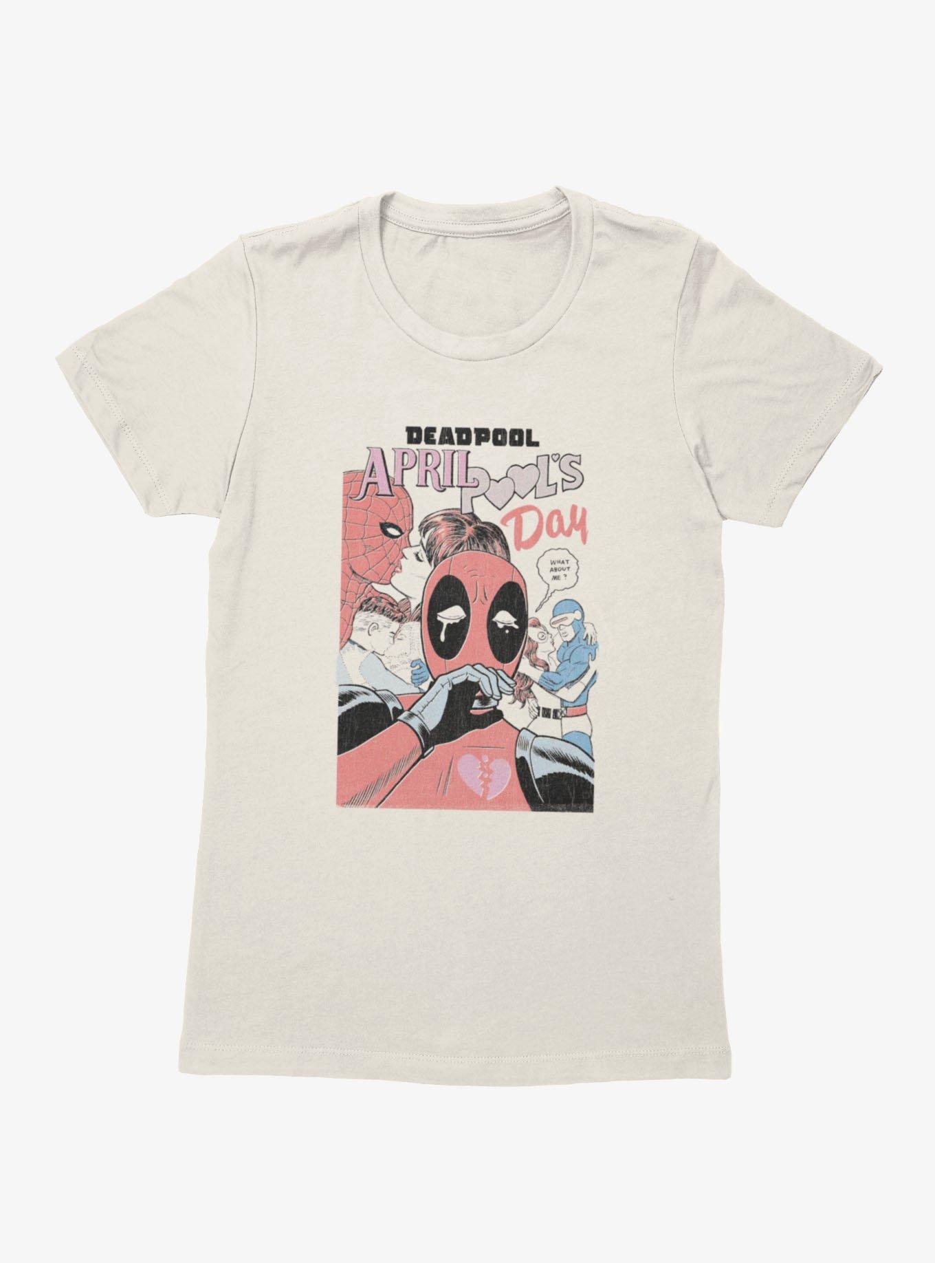 Marvel Deadpool April Pool's Day Marvel Love Womens T-Shirt, , hi-res