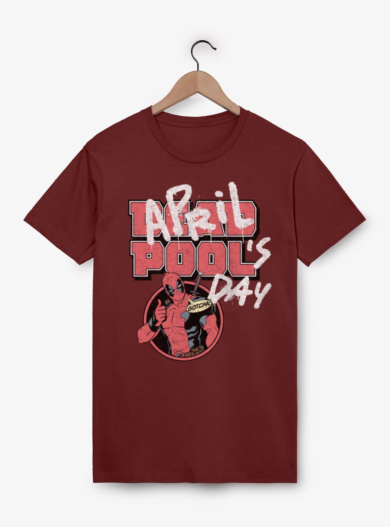 Marvel Deadpool April Pool's Day Gotcha T-Shirt, , hi-res