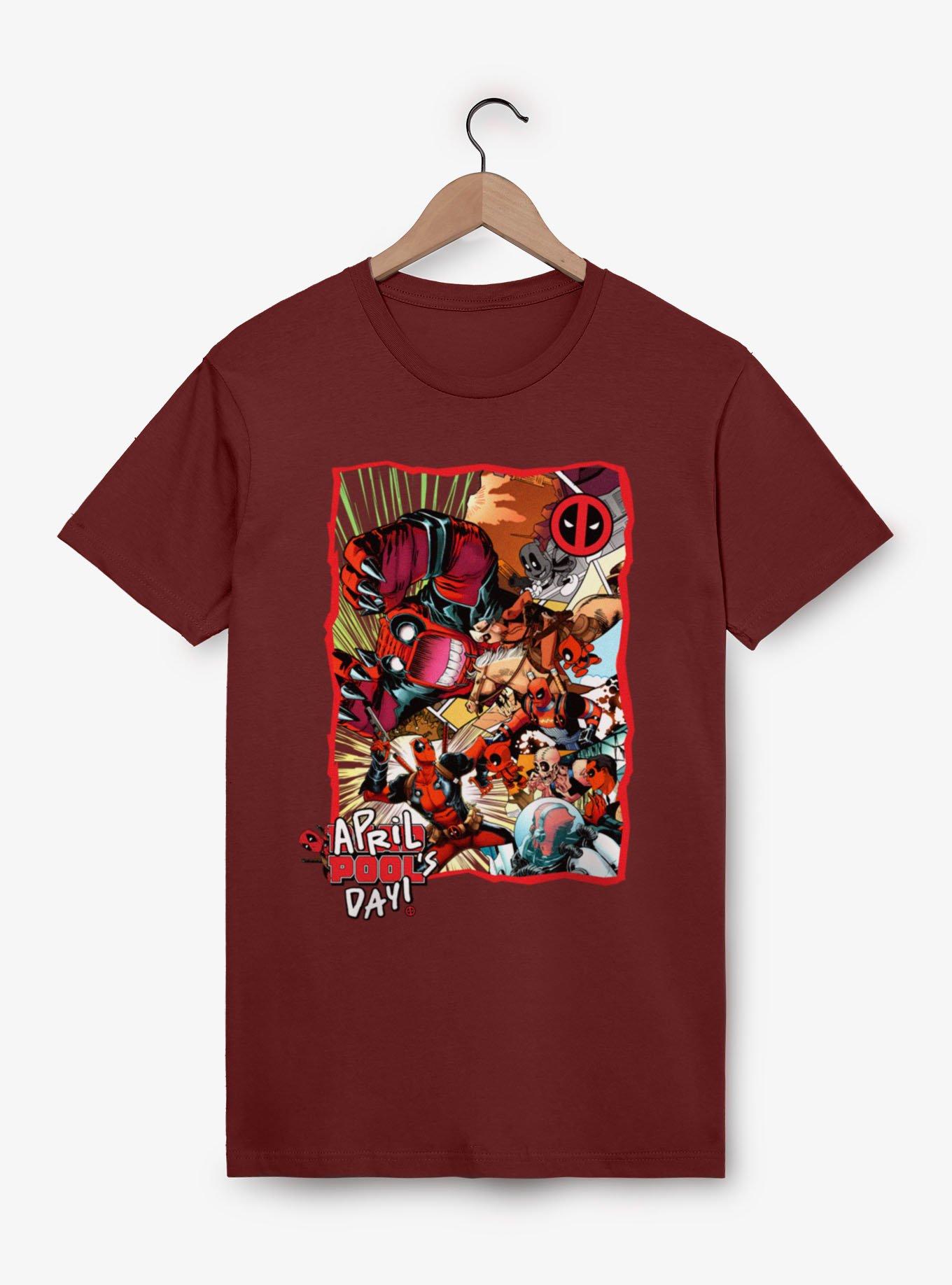 Marvel Deadpool April Pool's Day Invasion Of The Deadpools T-Shirt, , hi-res