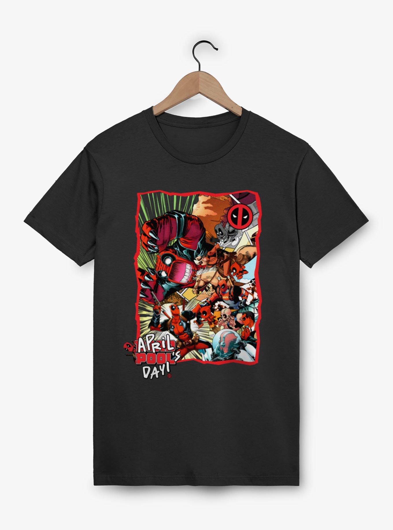 Marvel Deadpool April Pool's Day Invasion Of The Deadpools T-Shirt