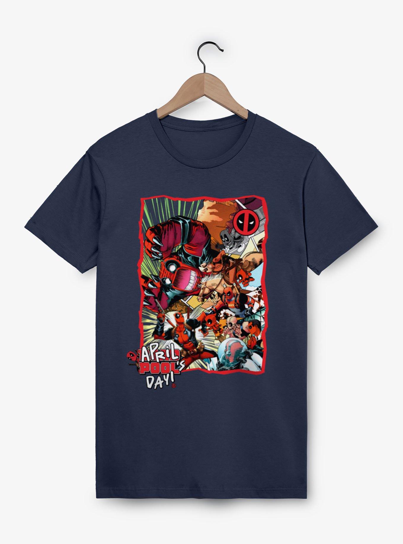 Marvel Deadpool April Pool's Day Invasion Of The Deadpools T-Shirt