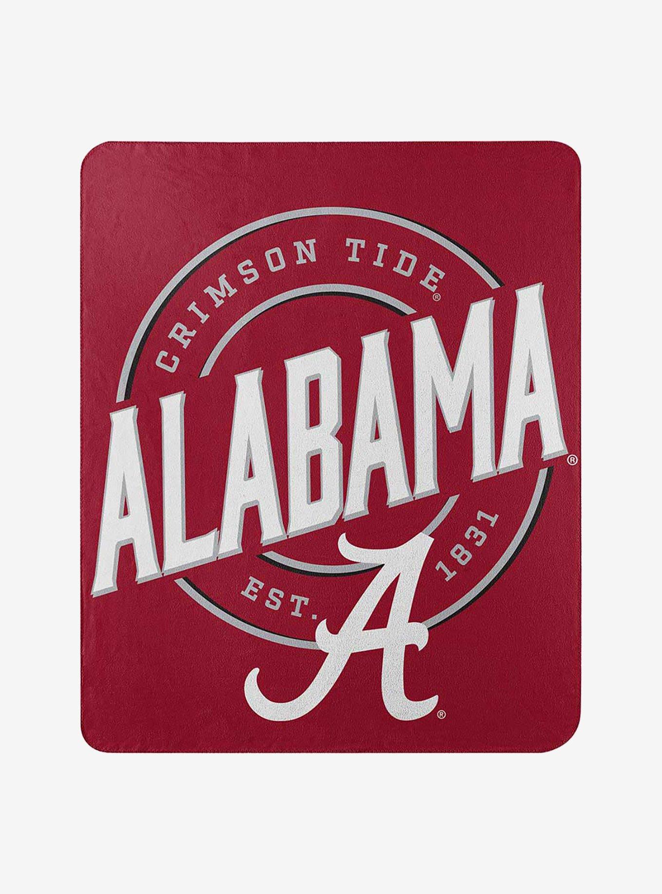 NCAA Alabama Campaign Fleece Throw Blanket, , hi-res