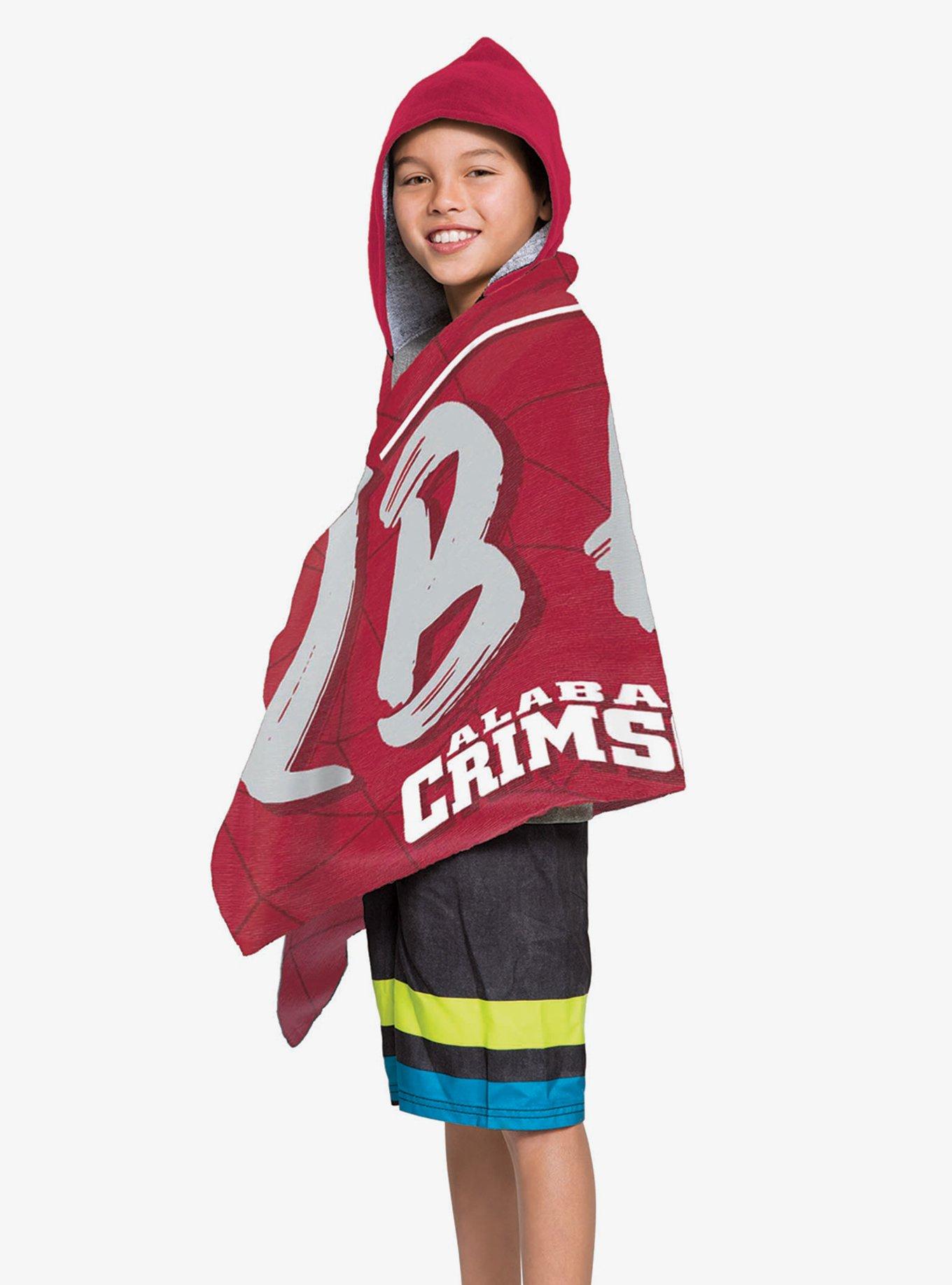NCAA Alabama Youth Hooded Beach Towel, , hi-res
