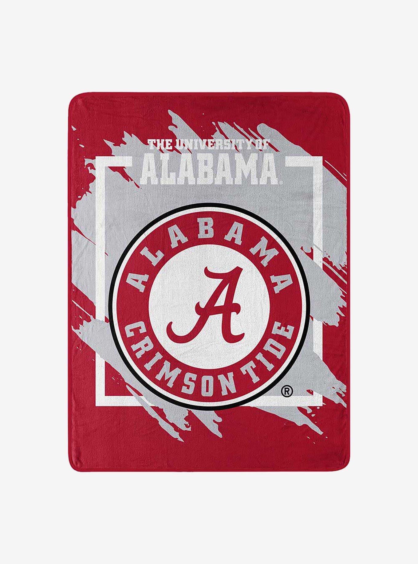 NCAA Alabama Dimensional Micro Raschel Throw Blanket, , hi-res