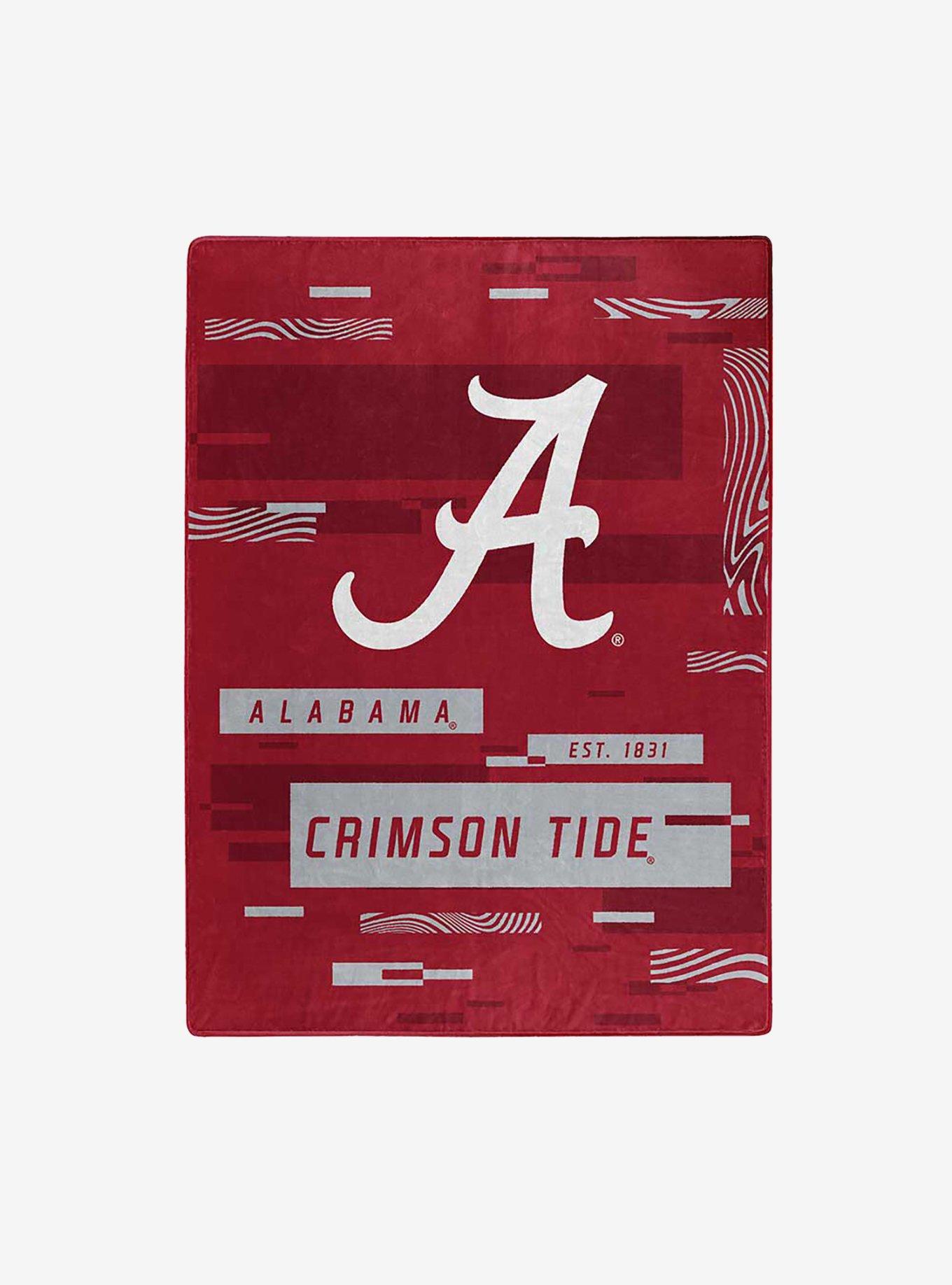 NCAA Alabama Digitize Raschel Throw Blanket, , hi-res