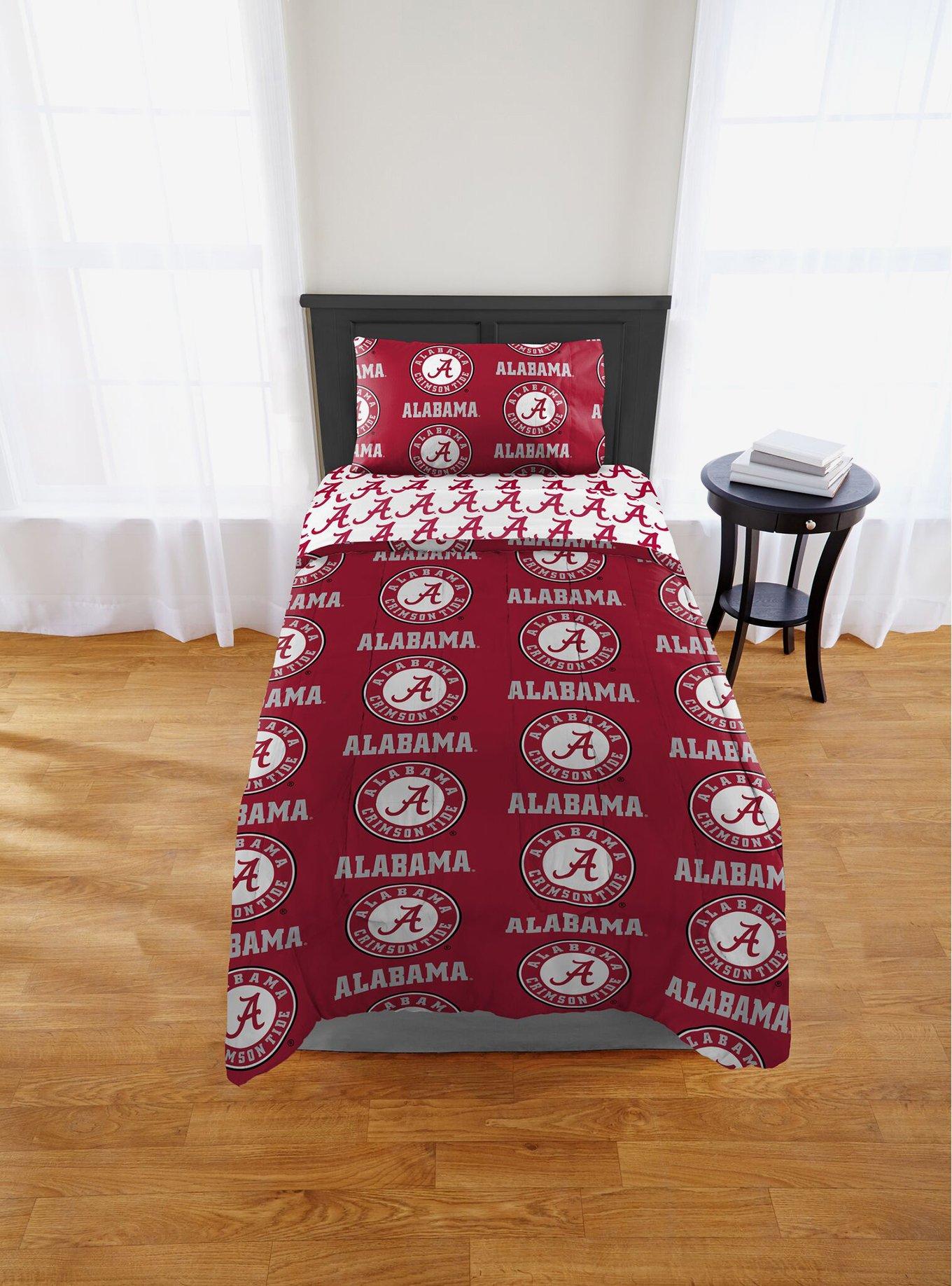 NCAA Alabama Crimson Tide Twin Rotary Bed In A Bag Set, , hi-res