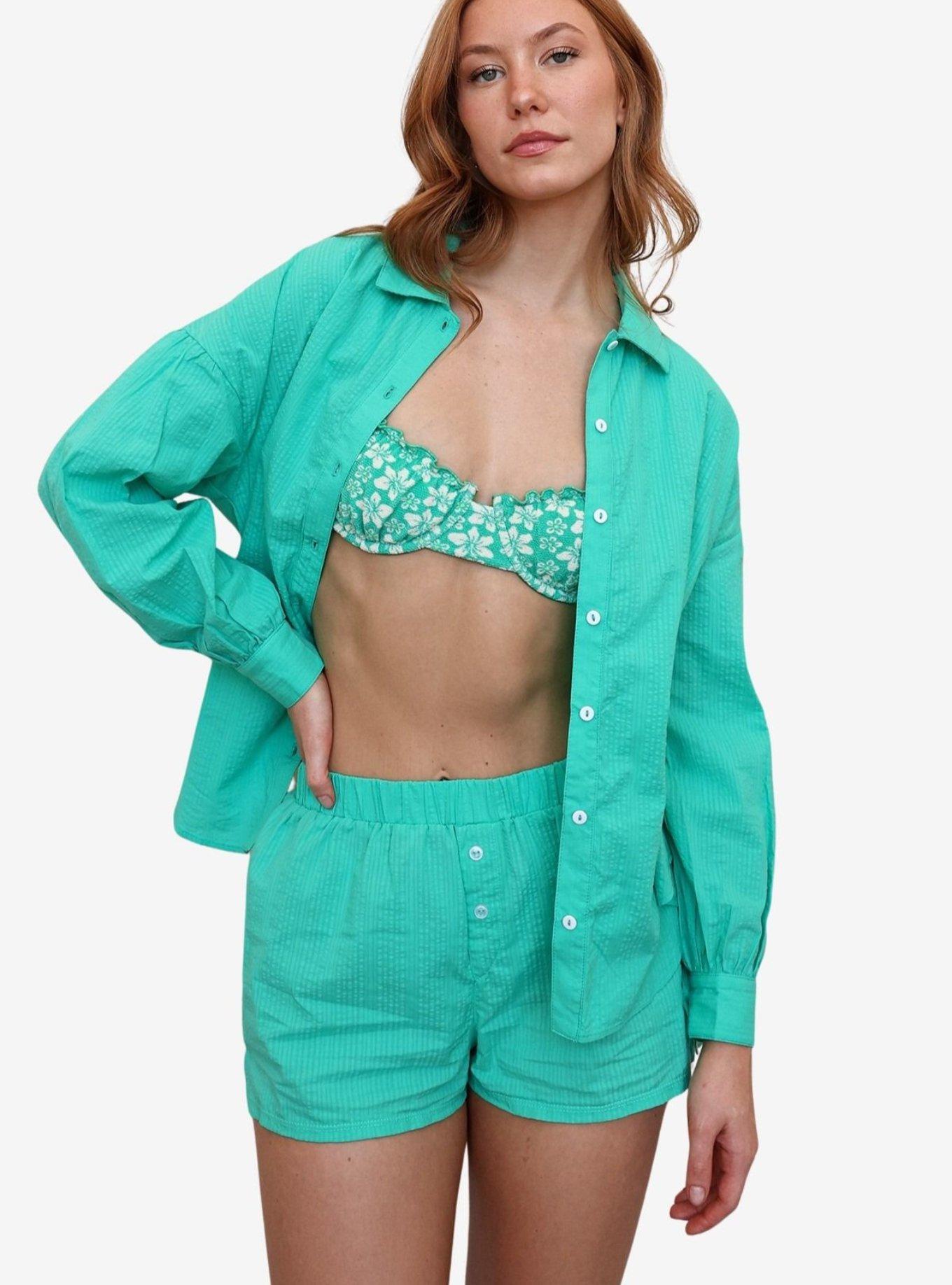 Dippin' Daisy's Mint Sundaze Boxer Shorts, , hi-res