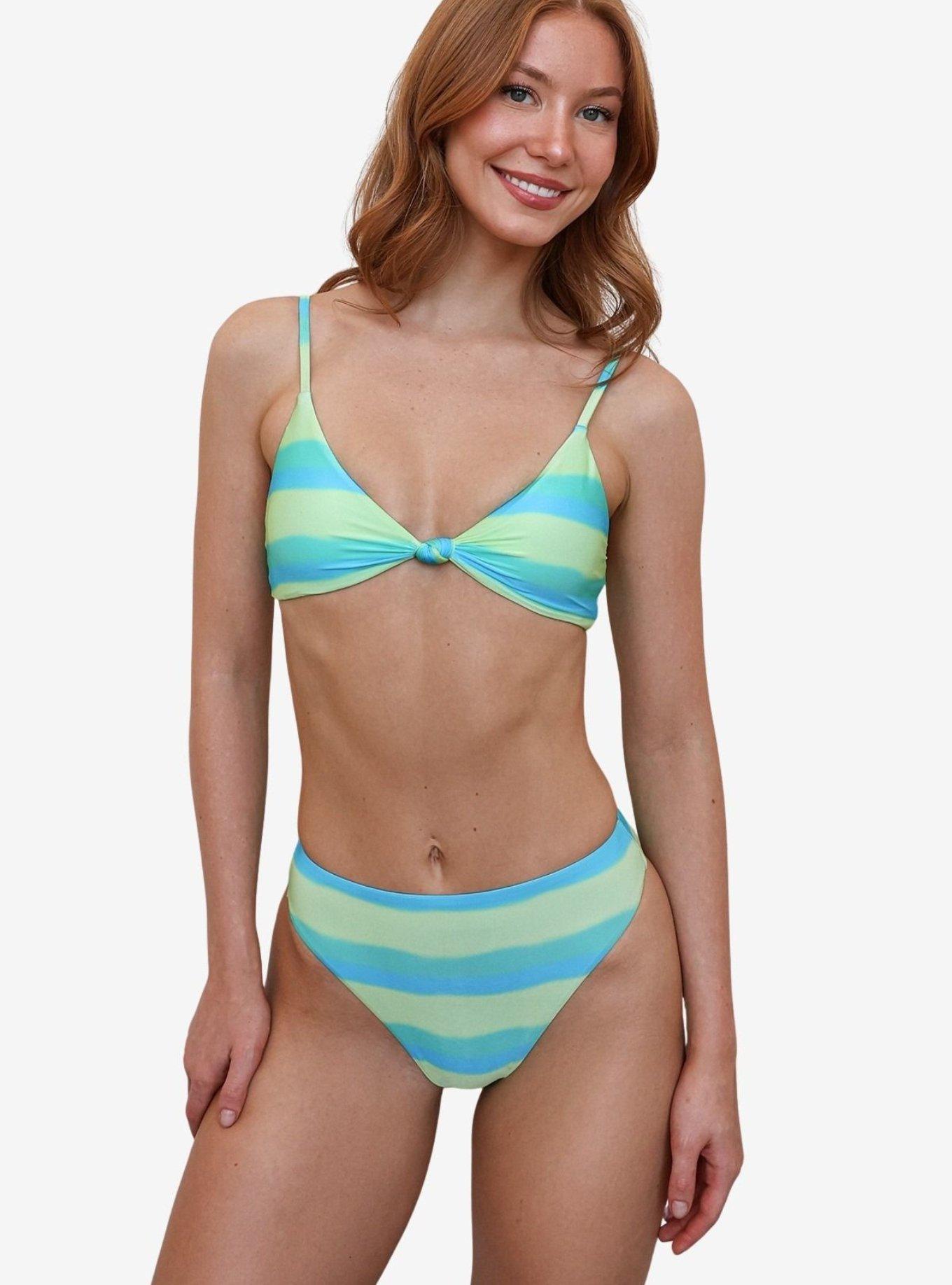 Dippin' Daisy's Haven Zen Knotted Triangle Bikini Top, , hi-res