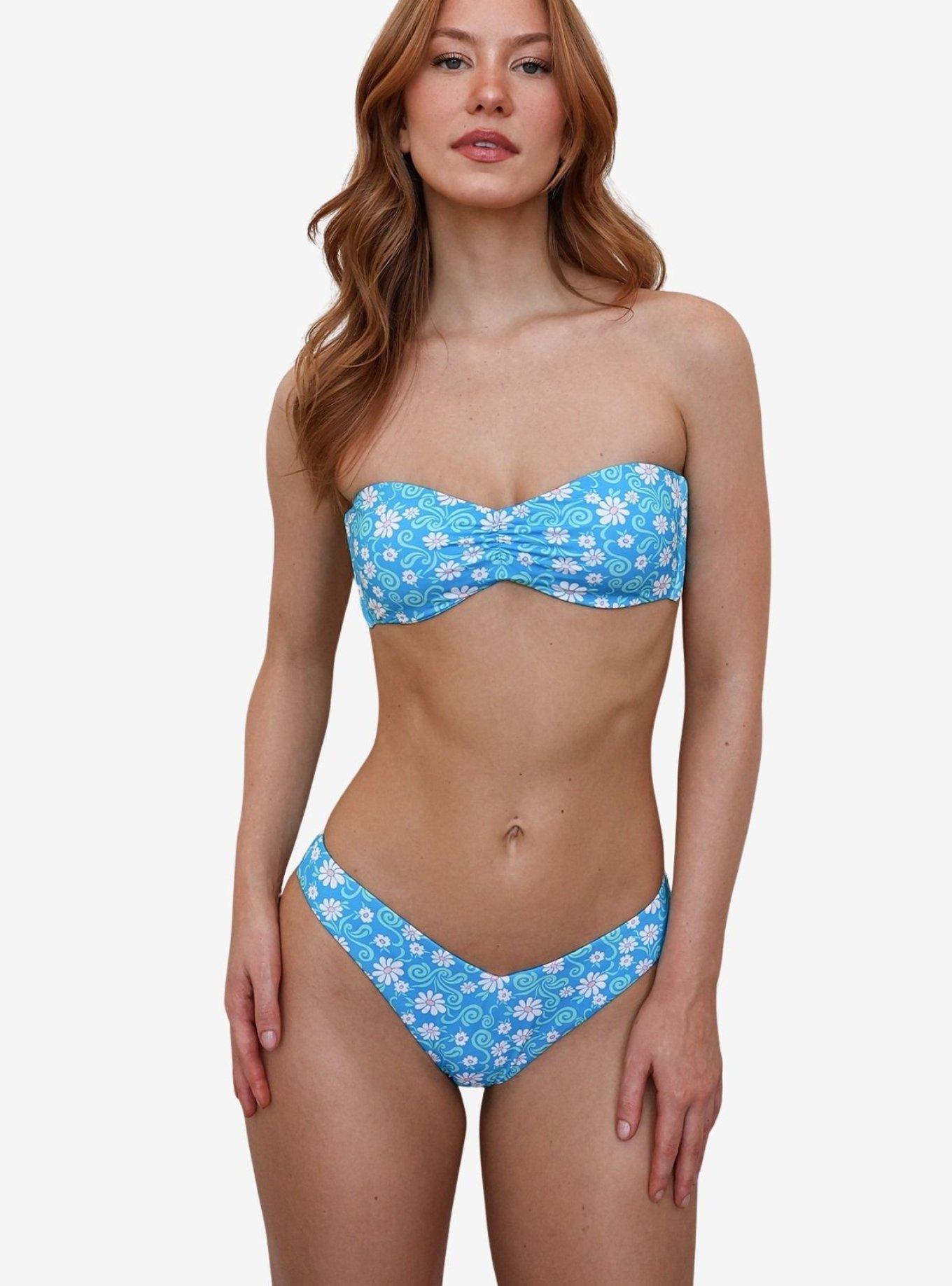 Dippin' Daisy's Poolside Hudson Bandeau Bikini Top, , hi-res