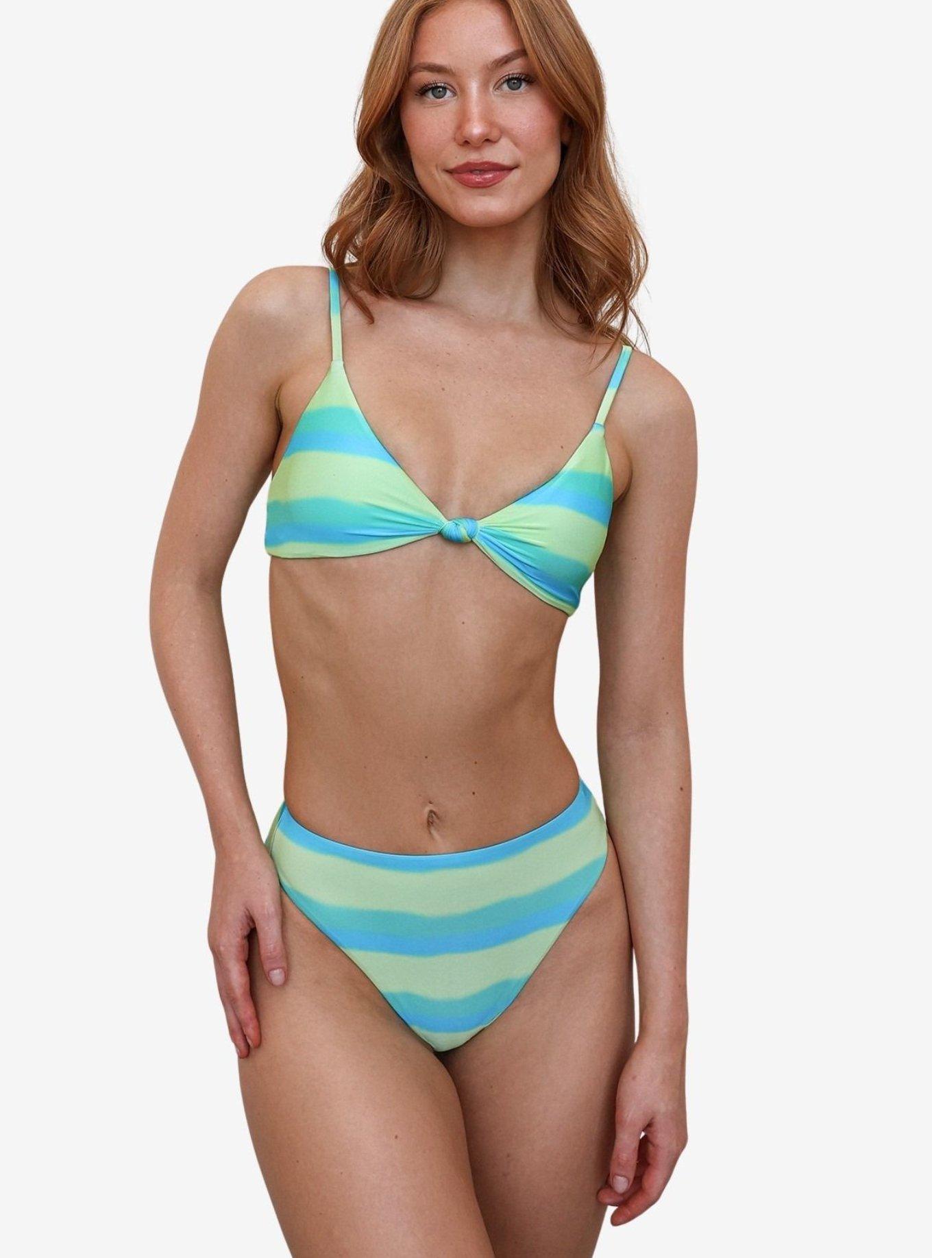 Dippin' Daisy's Haven Seashore High Waist Cheeky Bikini Bottom, , hi-res
