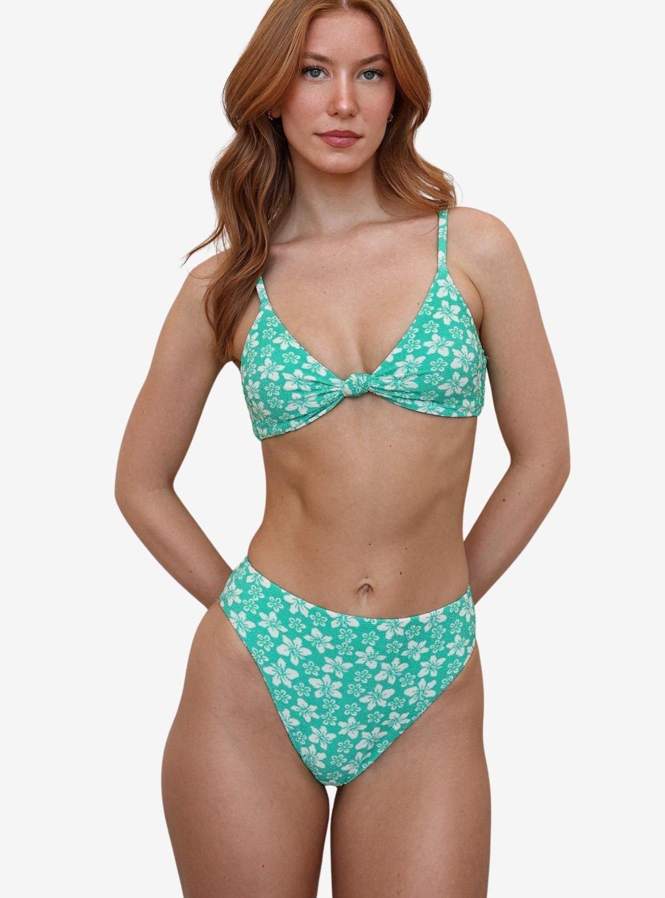 Dippin' Daisy's Paradise Seashore High Waist Cheeky Bikini Bottom, , hi-res