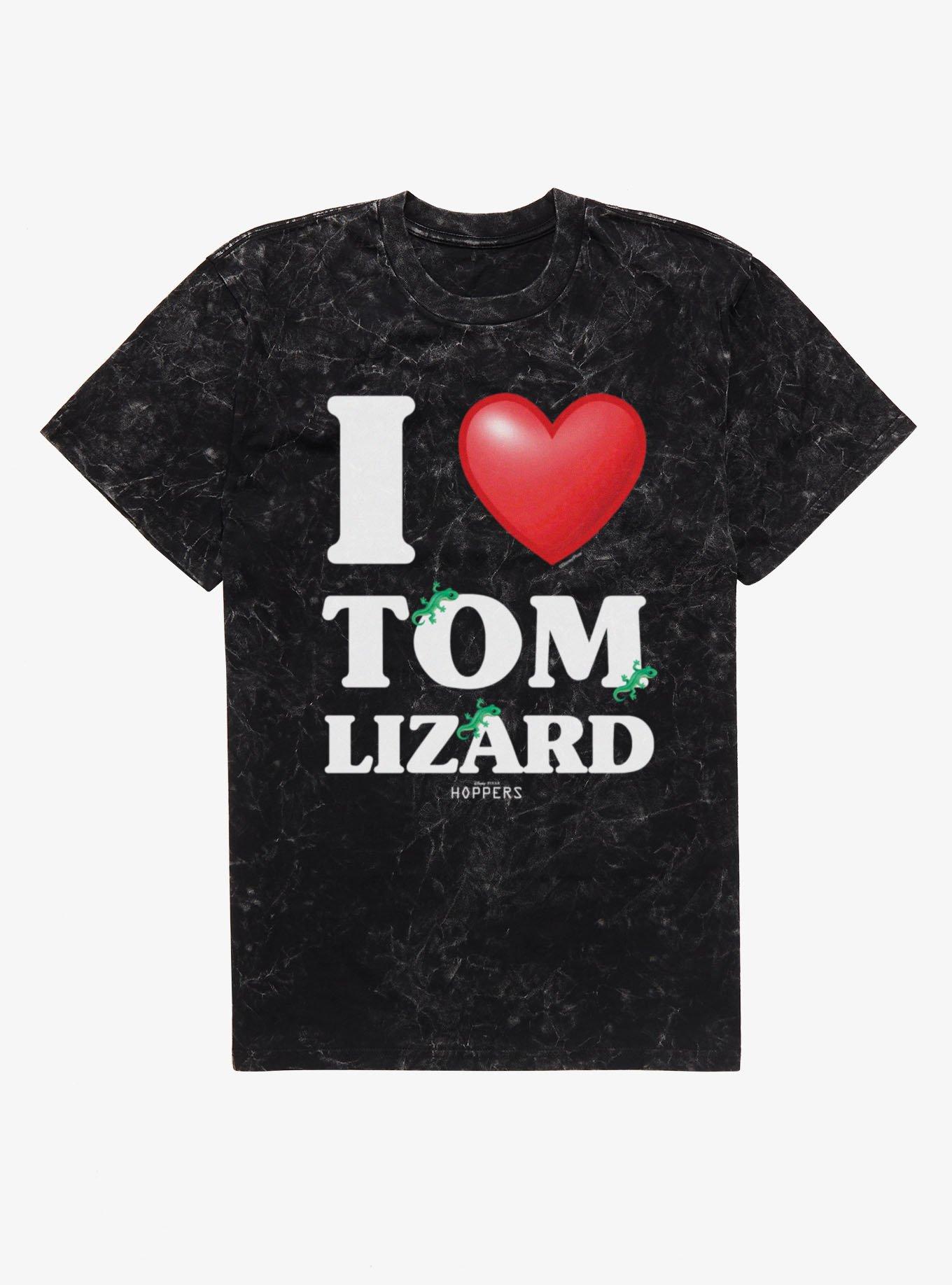 Disney Pixar Hoppers I Heart Tom Lizard Mineral Wash T-Shirt, , hi-res
