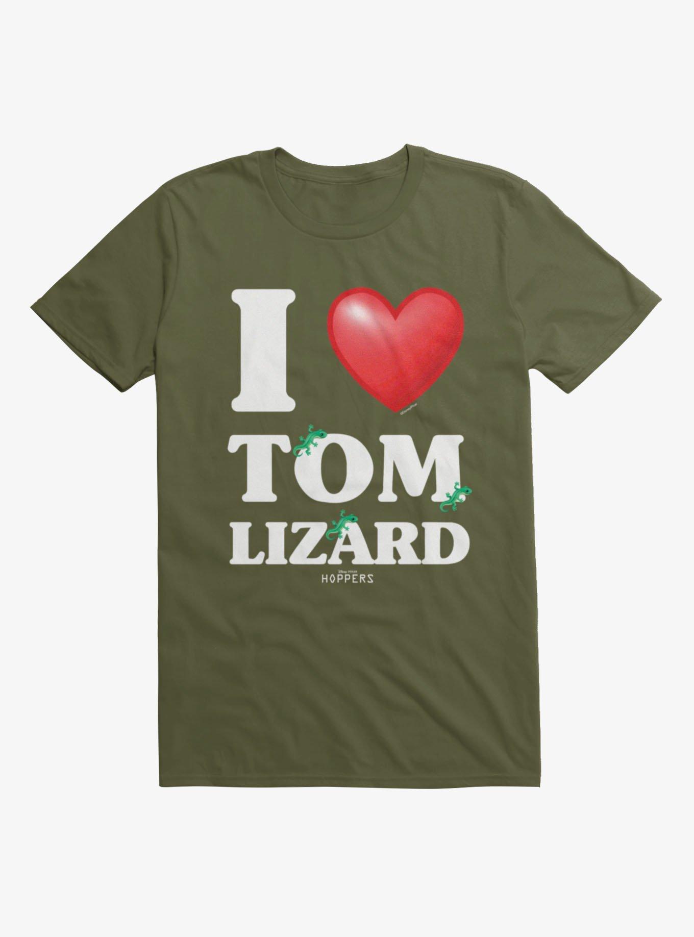 Disney Pixar Hoppers I Heart Tom Lizard T-Shirt, , hi-res