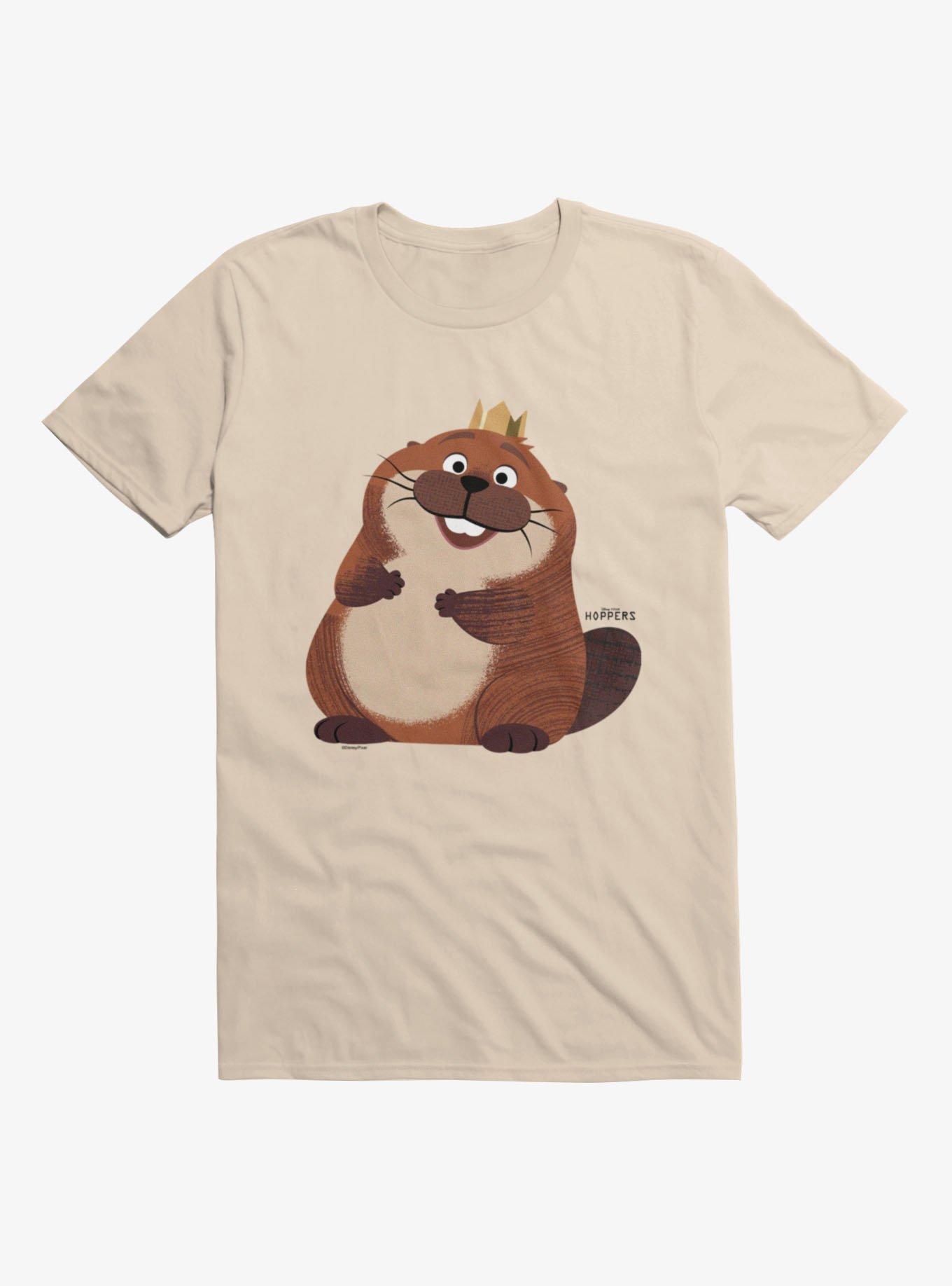 Disney Pixar Hoppers Happy King George Beaver T-Shirt, , hi-res