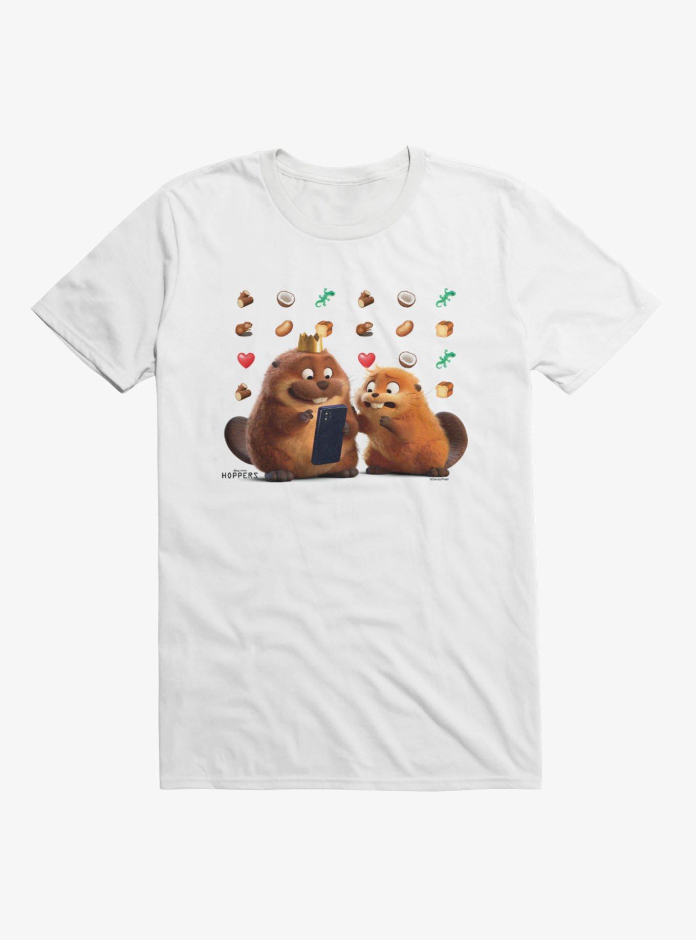 Disney Pixar Hoppers Mabel King George Emoji Phone T-Shirt, , hi-res