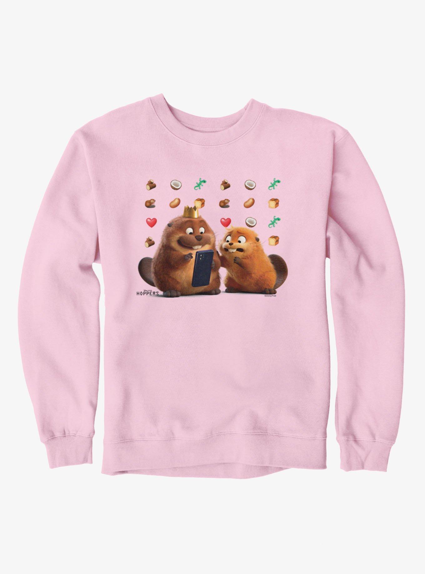 Disney Pixar Mable King George Emoji Phone Sweatshirt, , hi-res
