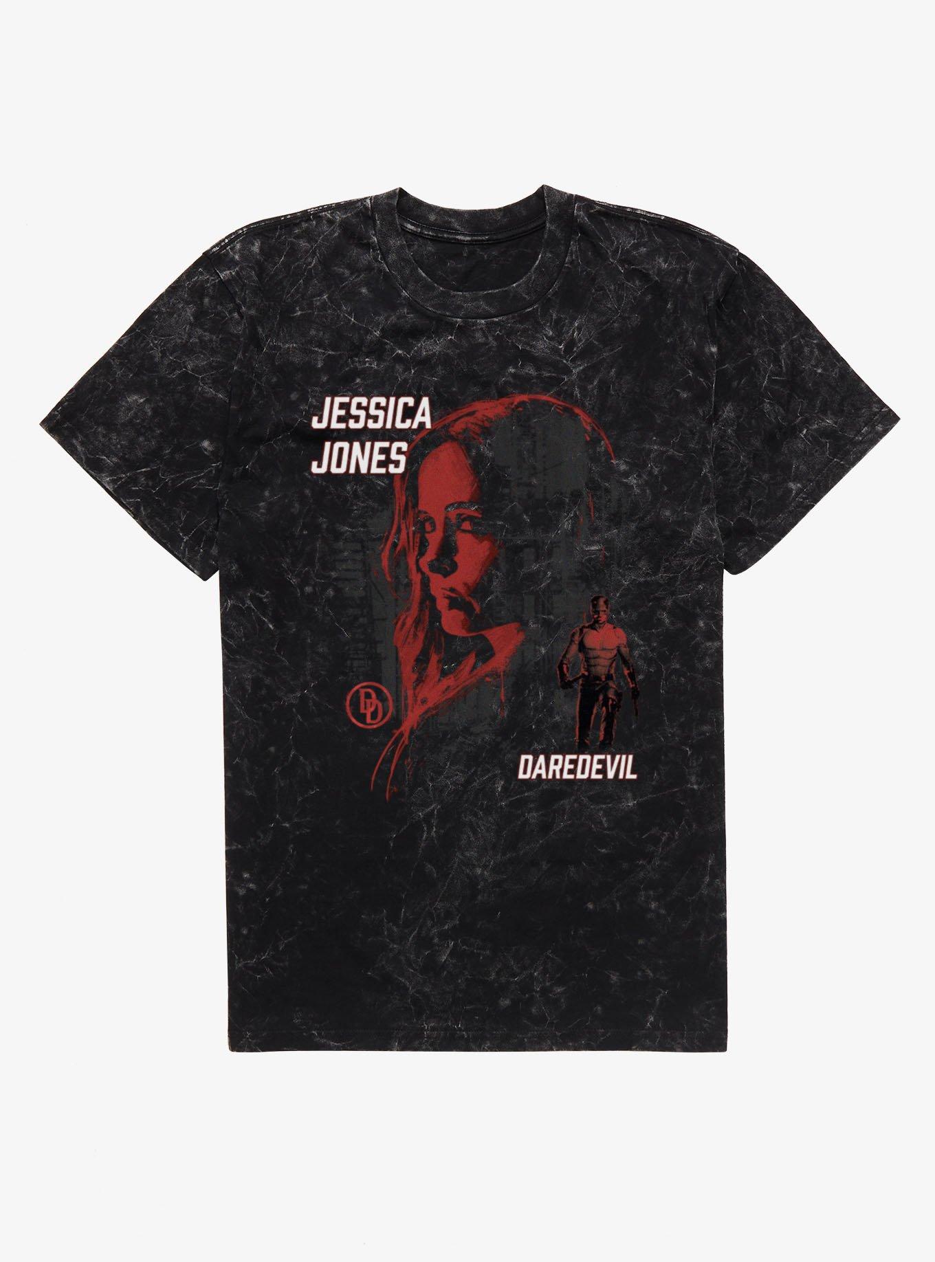 Marvel Daredevil Born Again Jessica Jones Is Watching T-Shirt, , hi-res