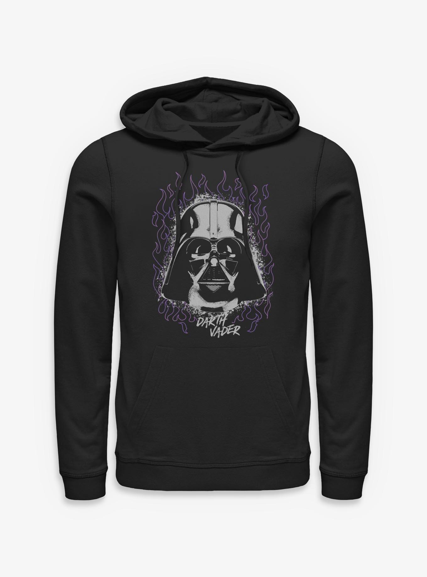 Star Wars Fire Darth Vader Hoodie Hot Topic Exclusive, , hi-res