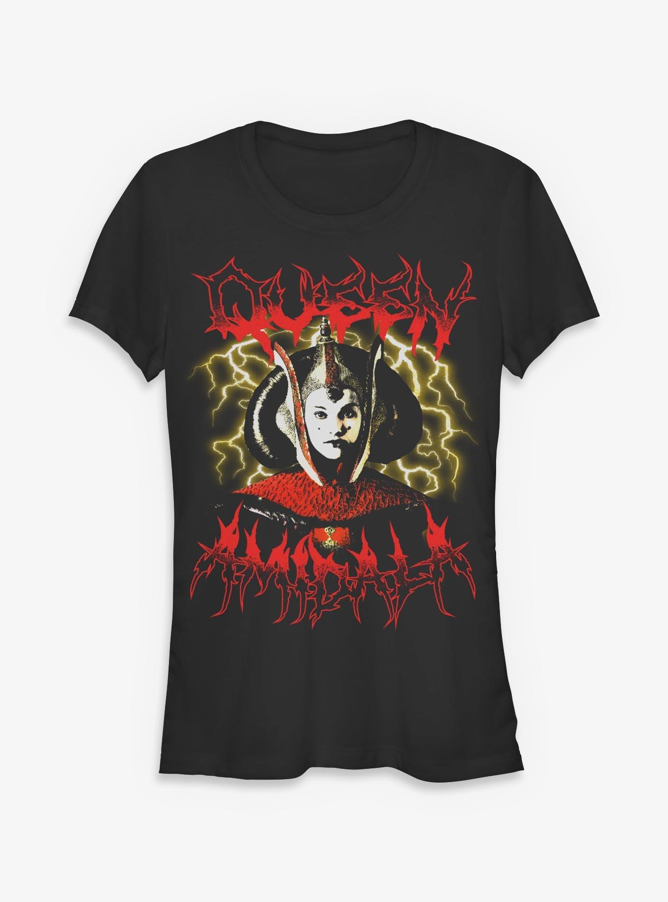 Star Wars Padme Queen Amidala Rock Girls T-Shirt Hot Topic Exclusive, , hi-res