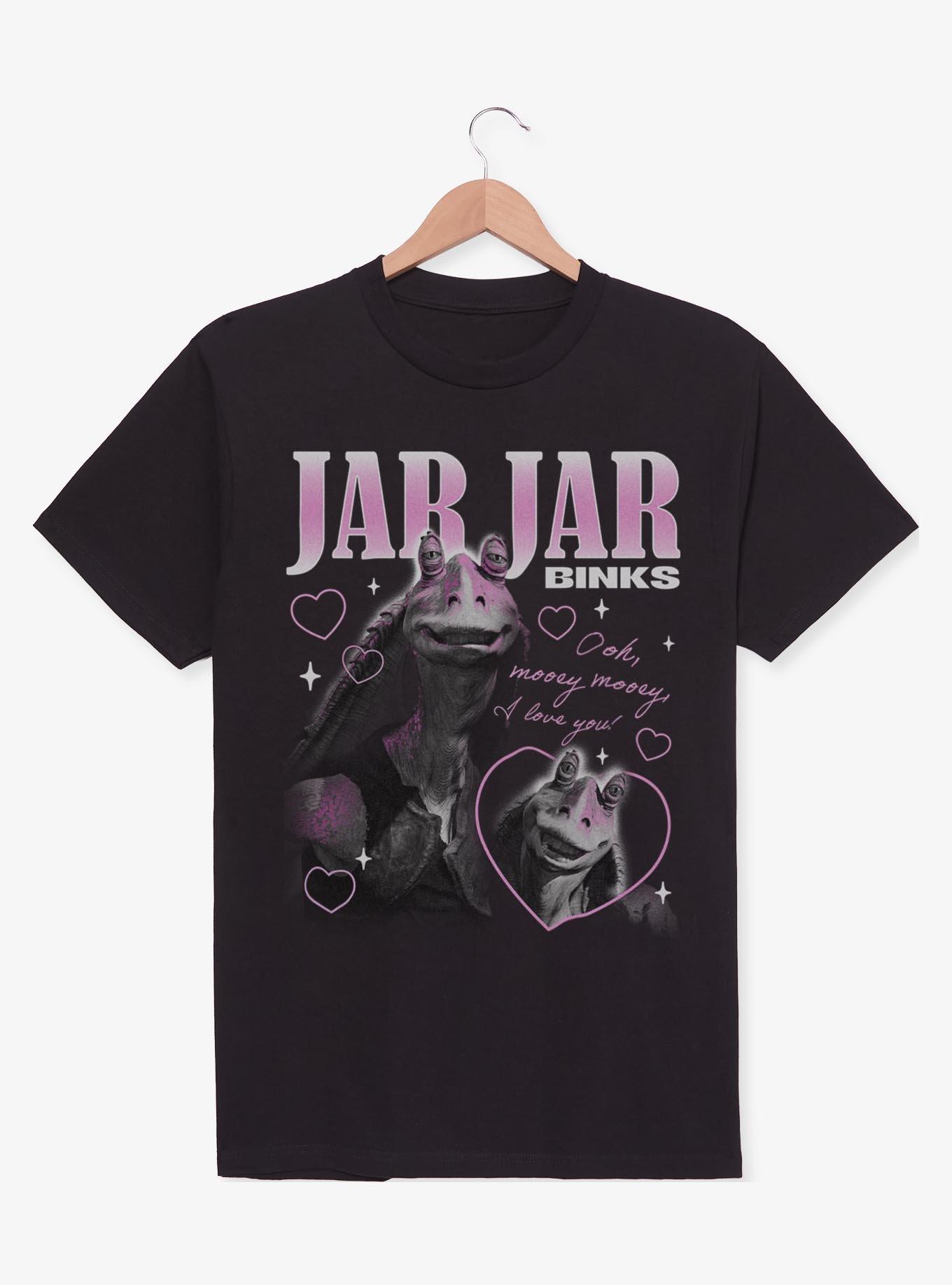 Star Wars Jar Jar Binks Loves You T-Shirt BoxLunch Exclusive 