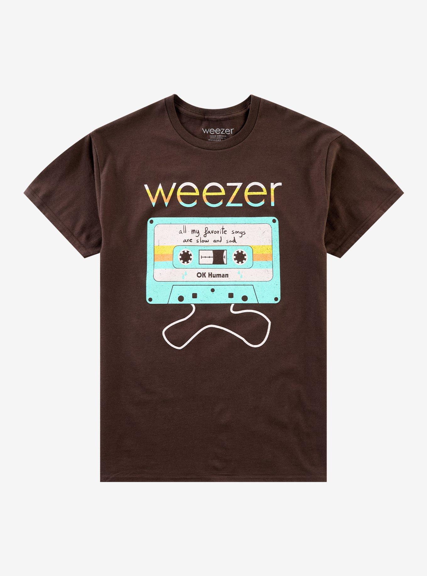 Weezer Favorite Songs Cassette T-Shirt, , hi-res