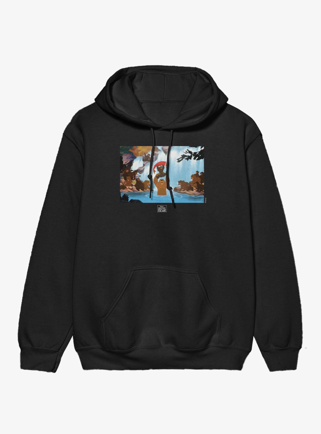Disney Brother Bear Fish Catch Photo Hoodie, , hi-res