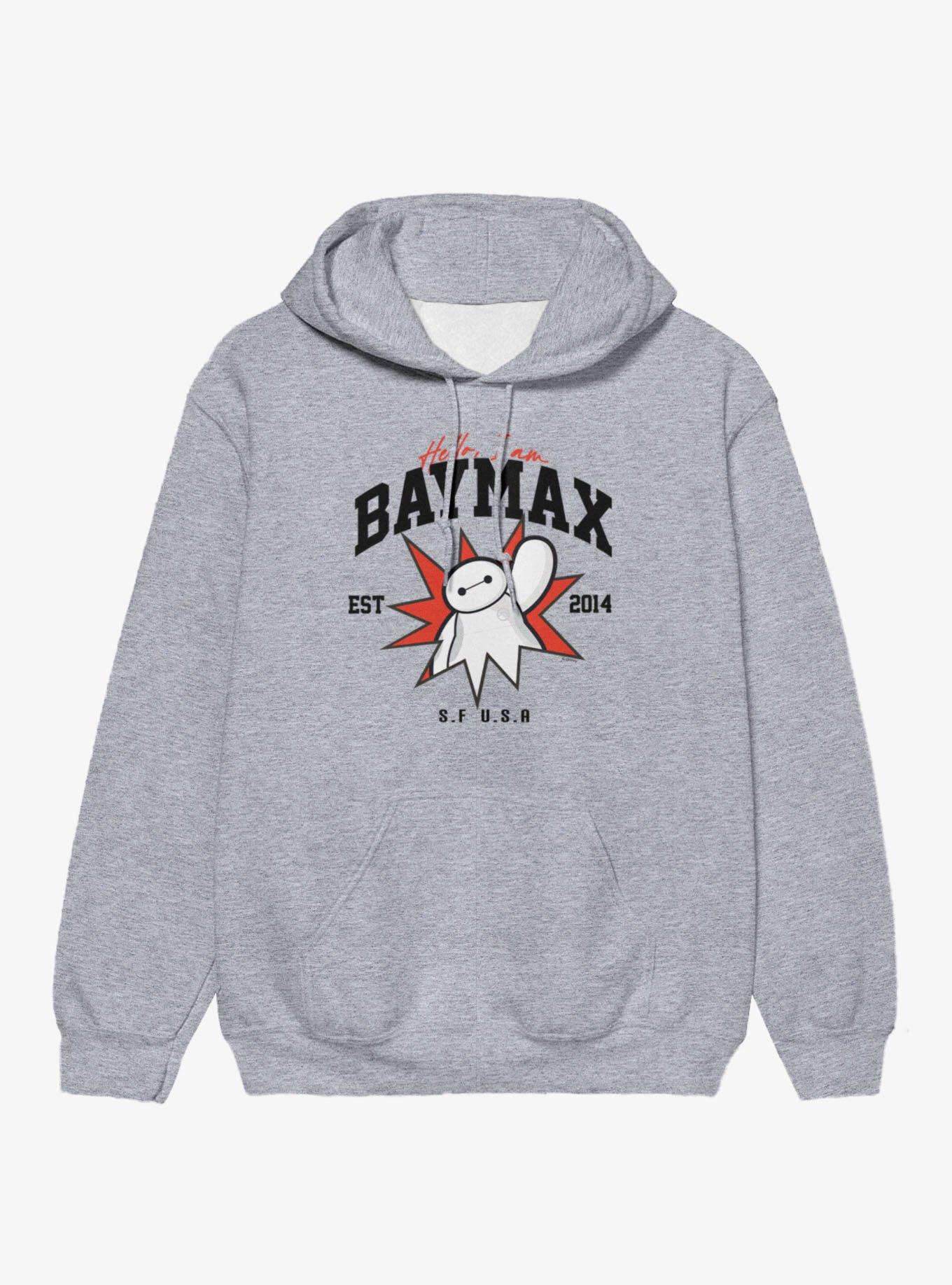 Disney Big Hero 6 Hello Baymax Star Hoodie