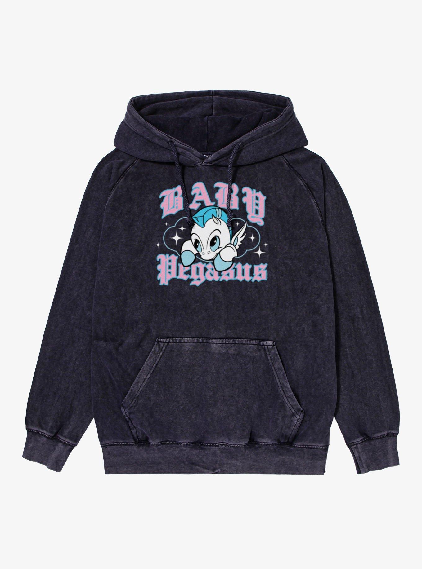 Disney Hercules Cute Baby Pegasus Mineral Wash Hoodie, , hi-res