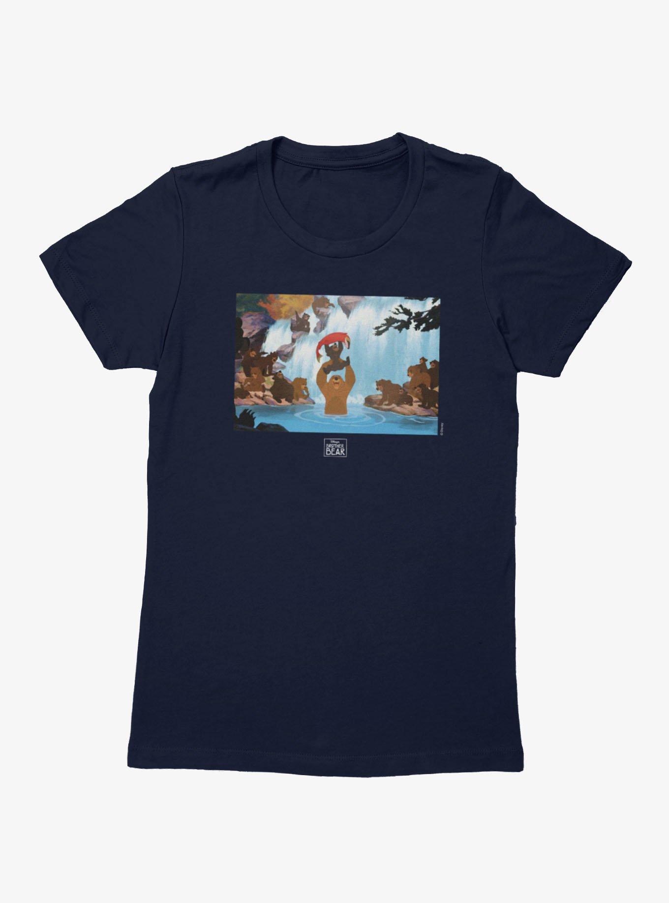 Disney Brother Bear Fish Catch Photo Womens T-Shirt, , hi-res