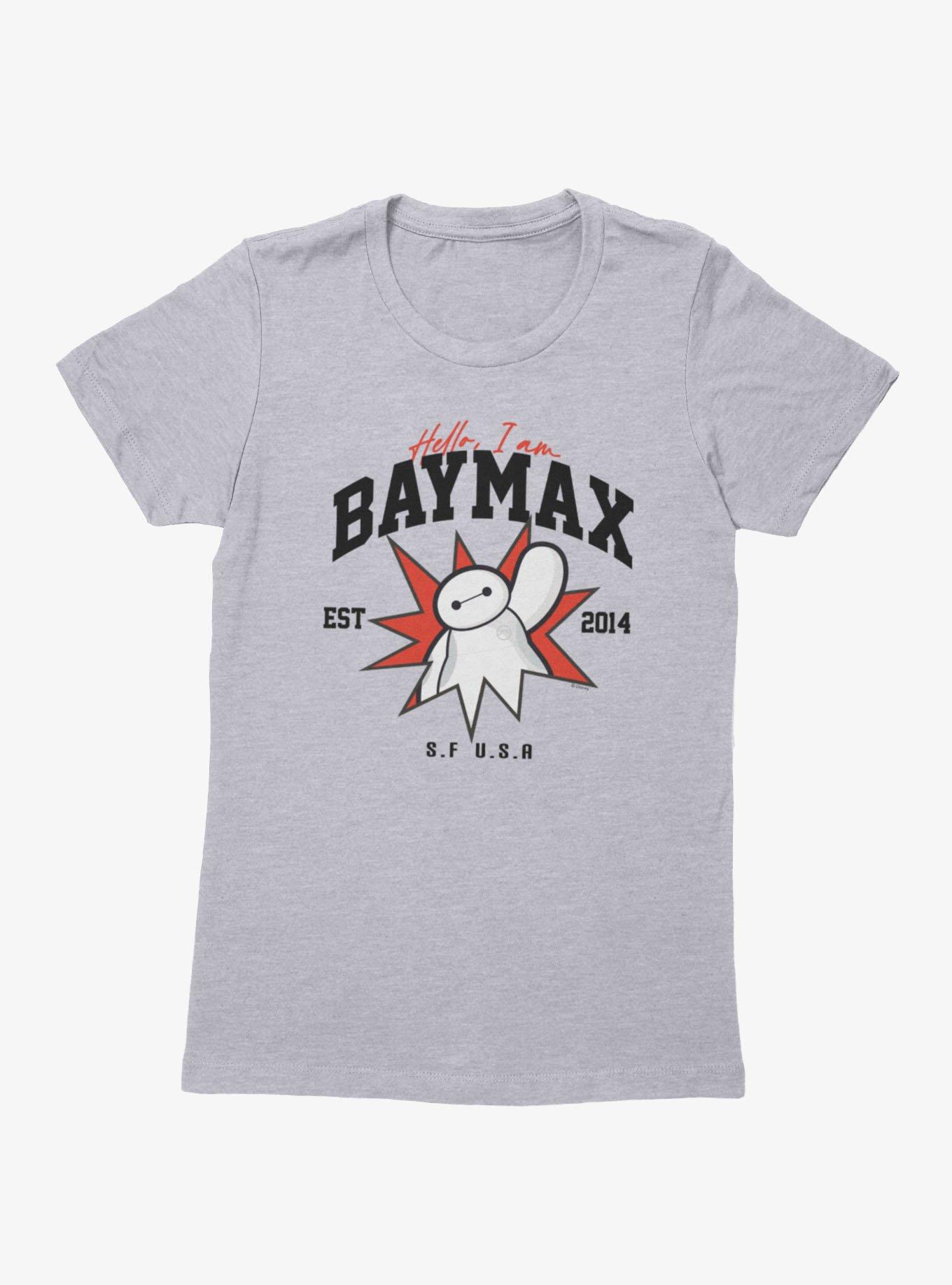 Disney Big Hero 6 Hello Baymax Star Womens T-Shirt