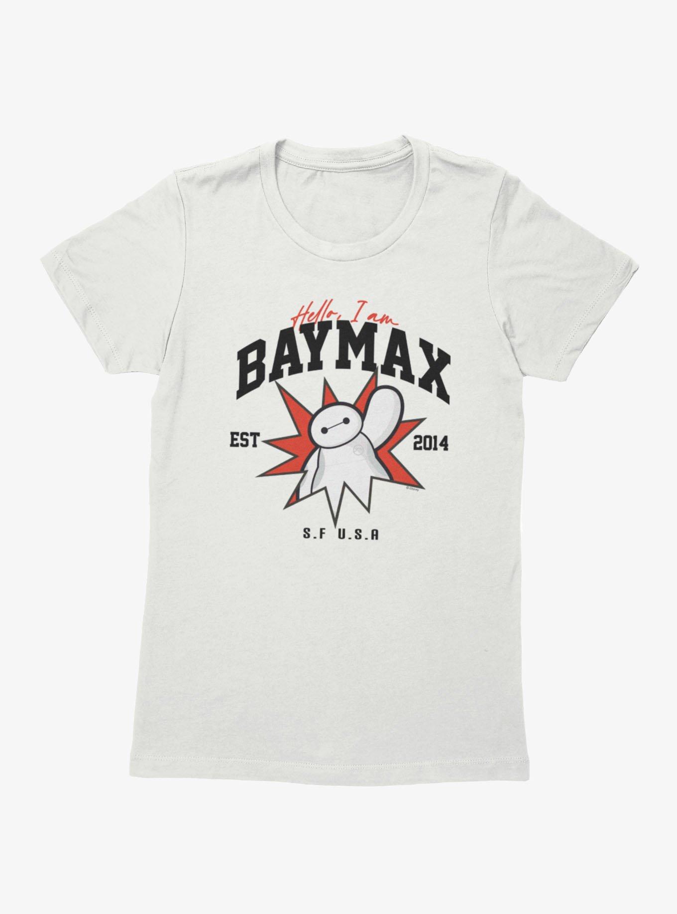 Disney Big Hero 6 Hello Baymax Star Womens T-Shirt
