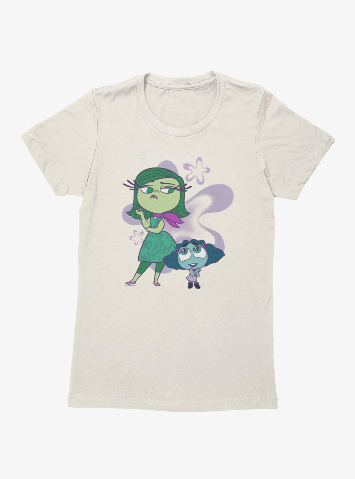 Disney Pixar Inside Out 2 Envy The Sadness Womens T-Shirt, NATURAL, hi-res view 1