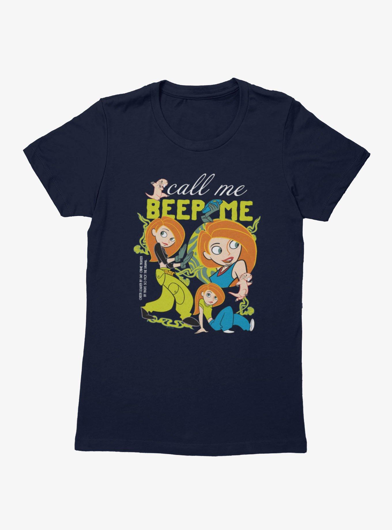 Disney Kim Possible Call Me Beep Me Collage Womens T-Shirt, , hi-res