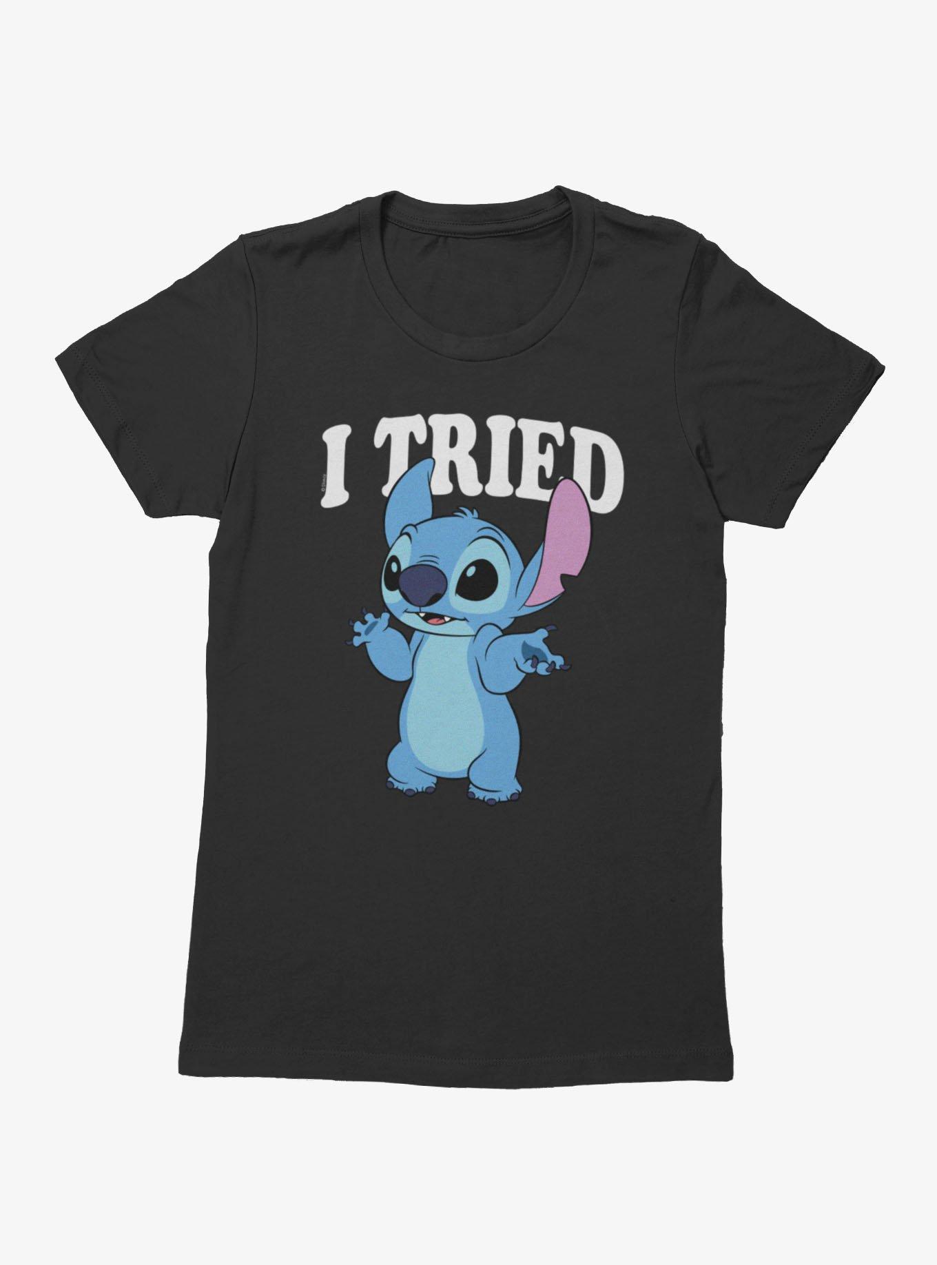 Disney Lilo And Stitch I Tried Womens T-Shirt, , hi-res