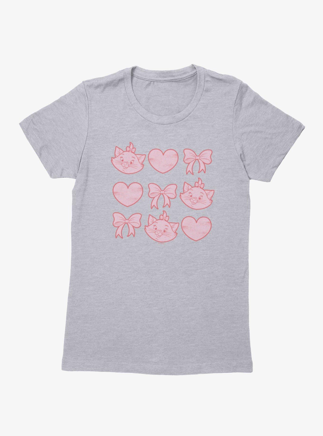 Disney Aristocats Marie Hearts And Bows Womens T-Shirt, , hi-res