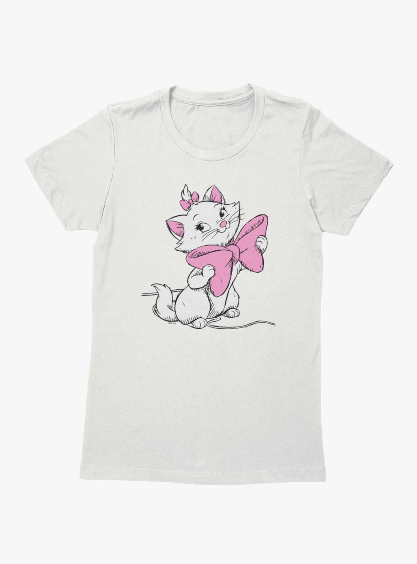Disney Aristocats Marie Big Bow Womens T-Shirt, , hi-res