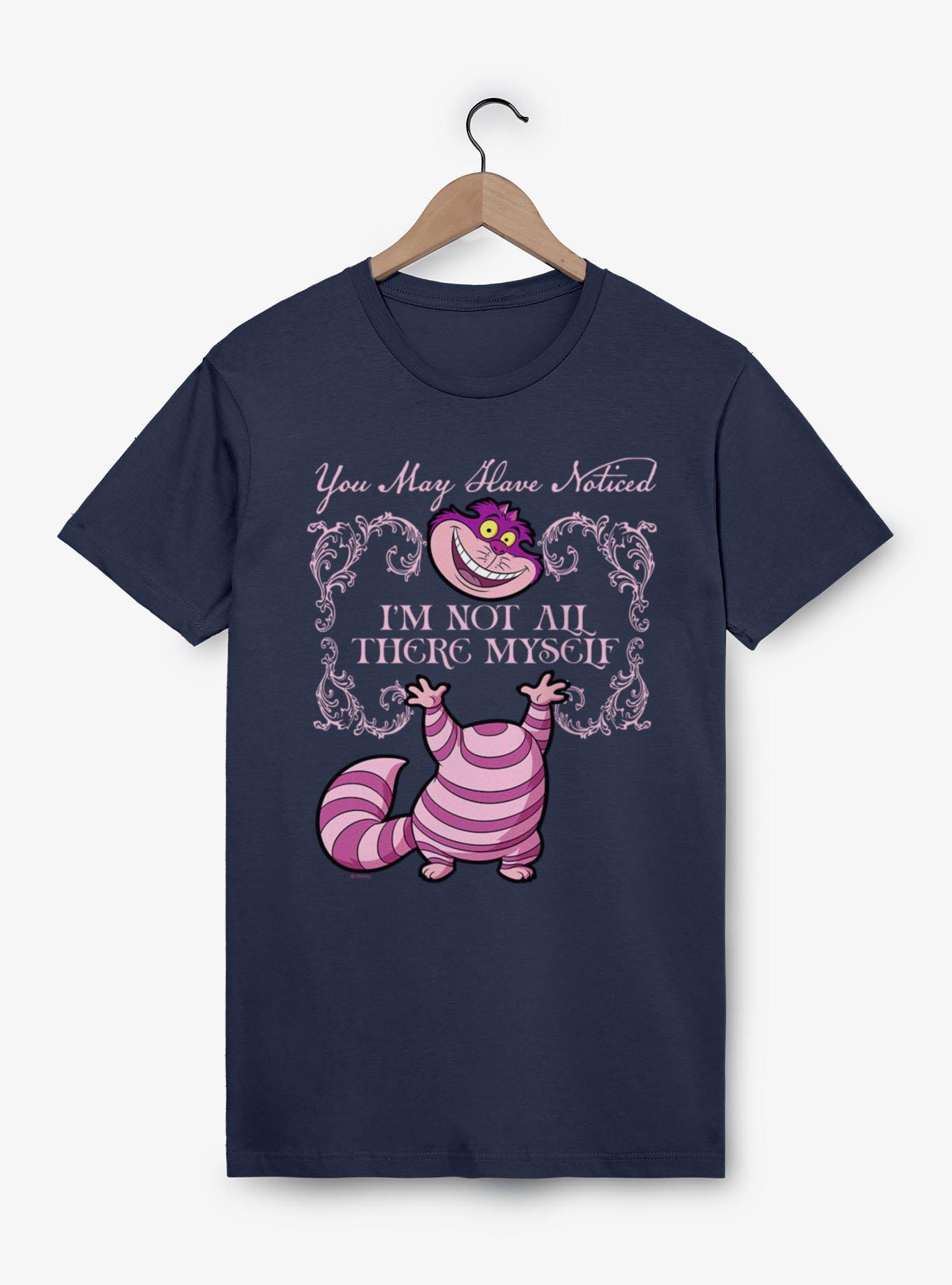 Disney Alice Wonderland Cheshire Cat Is Not All Here T-Shirt