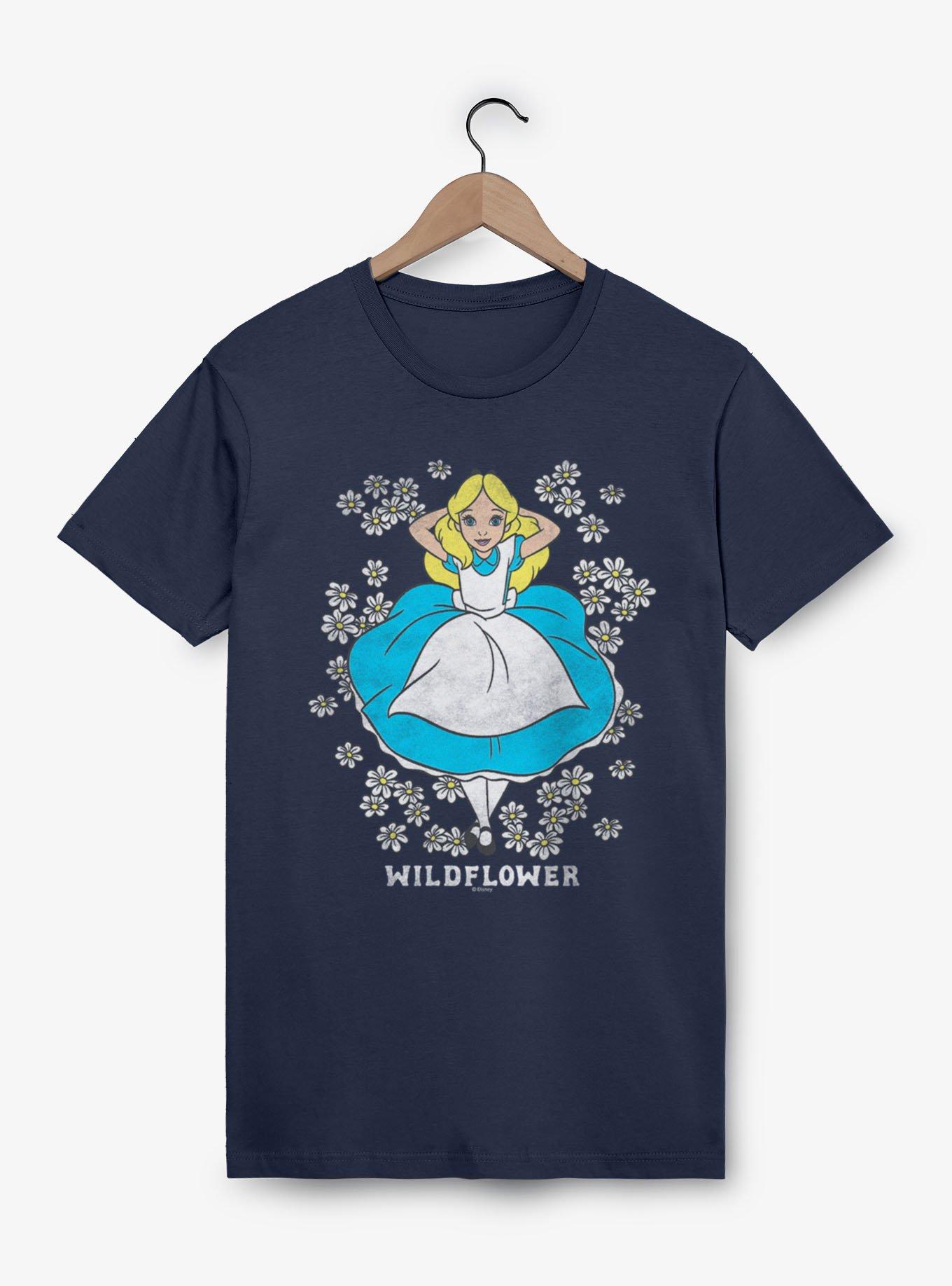 Disney Alice In Wonderland Wildflower Bed T-Shirt, , hi-res